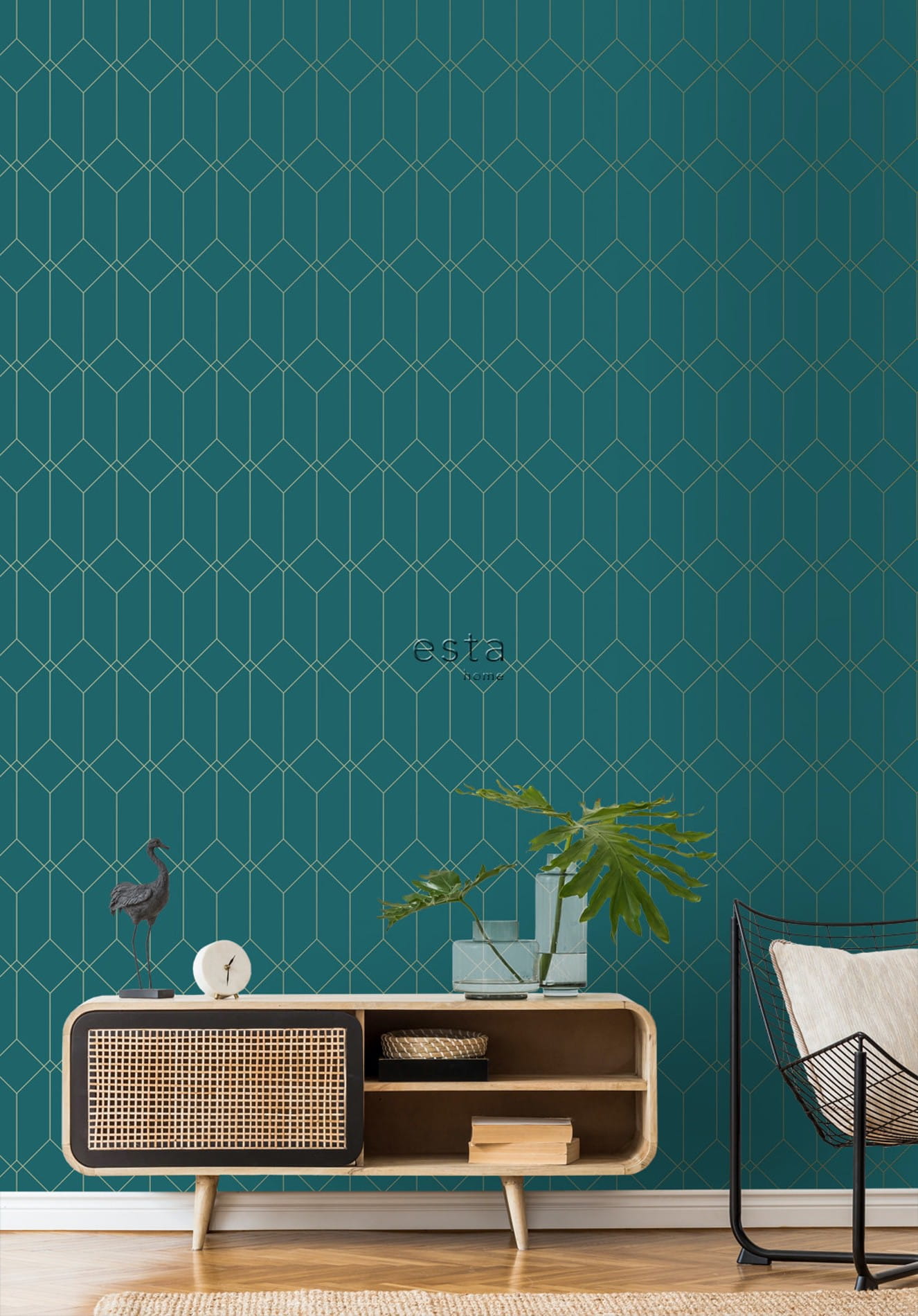 Tapeta Geometryczna Esta 139224 Art Deco