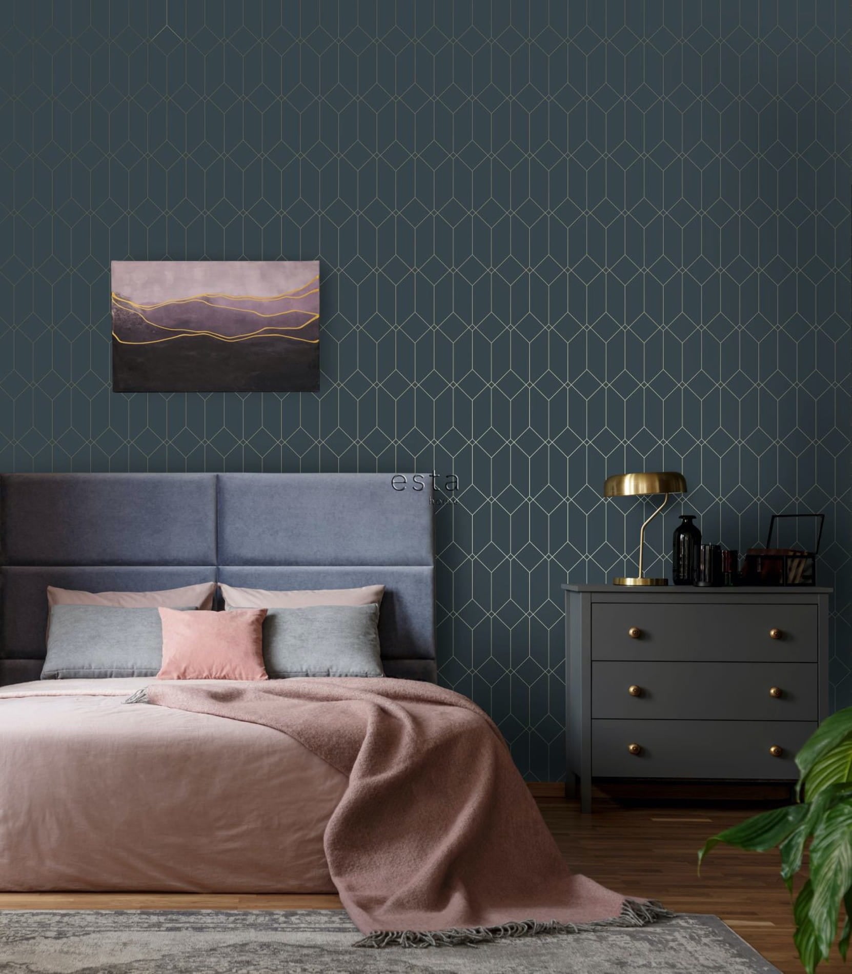 Tapeta Geometryczna Esta 139225 Art Deco