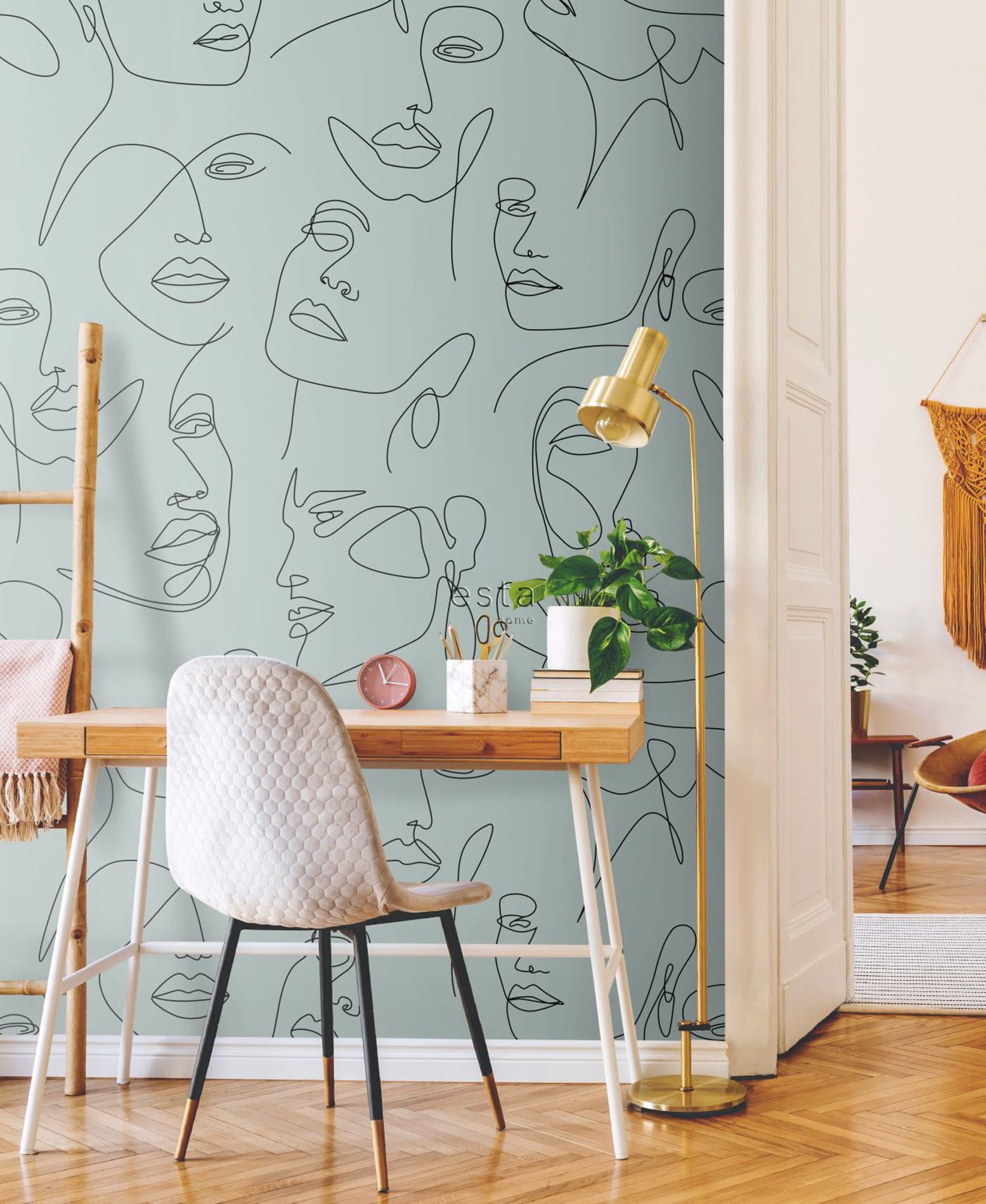 Mural Twarze Esta 158957 Art Deco