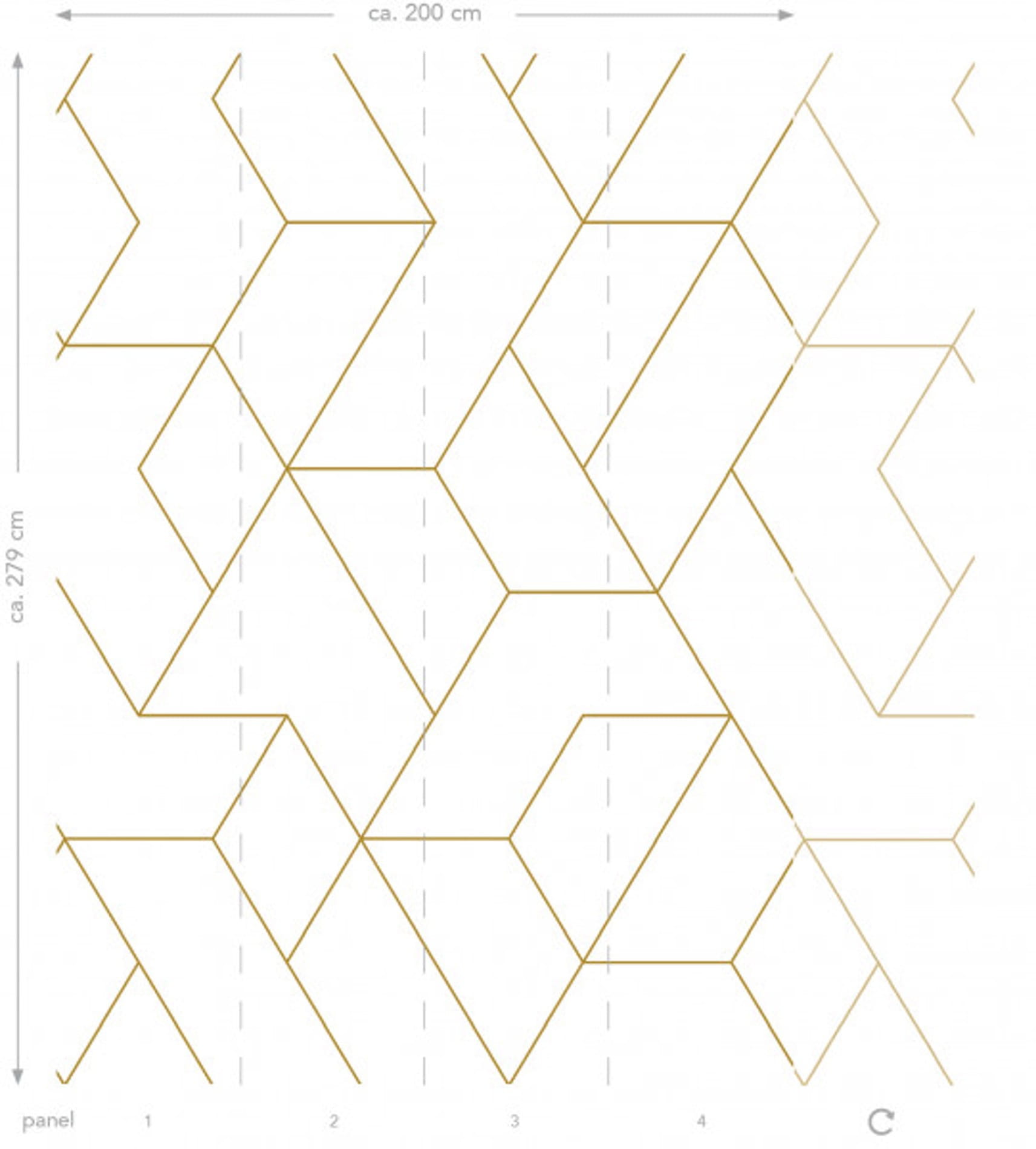 Mural Linie Esta 158962 Art Deco