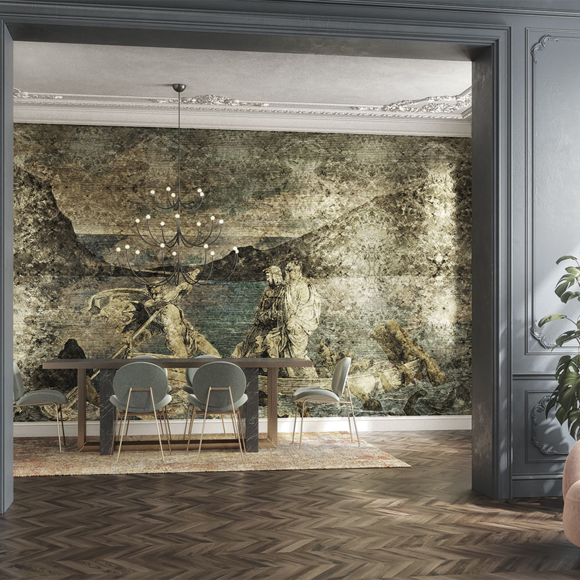 Tapeta Inkiostro Bianco INKSIID2002 Inferius GoldenWall 2020