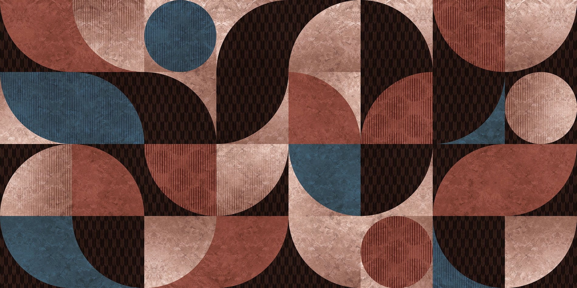 Tapeta Geometryczna Inkiostro Bianco INKVINK2002 Brave GoldenWall 2020