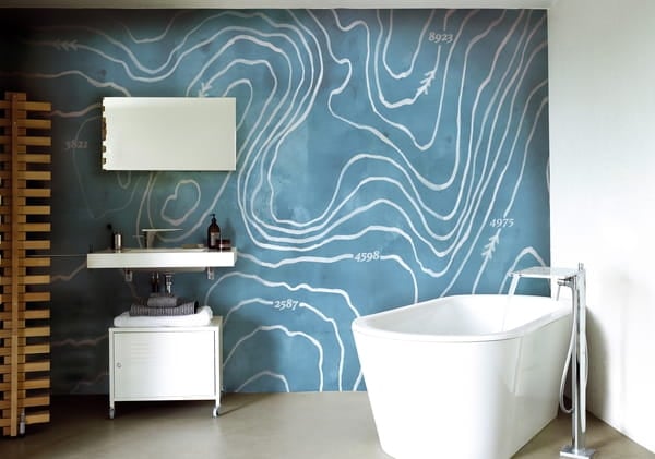 Fototapeta pod prysznic w izolinie WET_AW1502 Arctic wind Wall and Deco