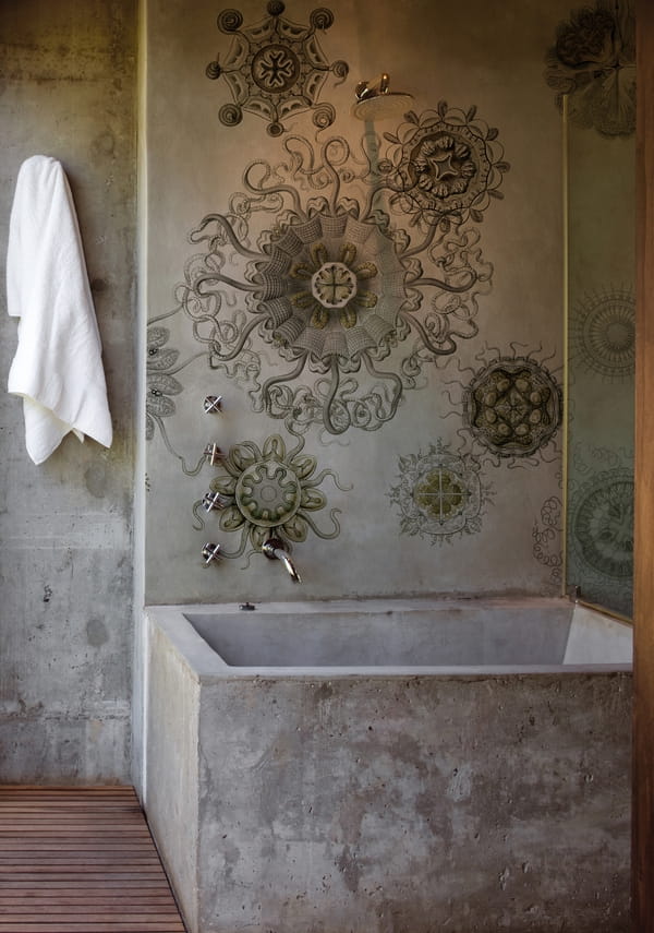 Fototapeta pod prysznic WET_ME1501 Medusae Wall and Deco