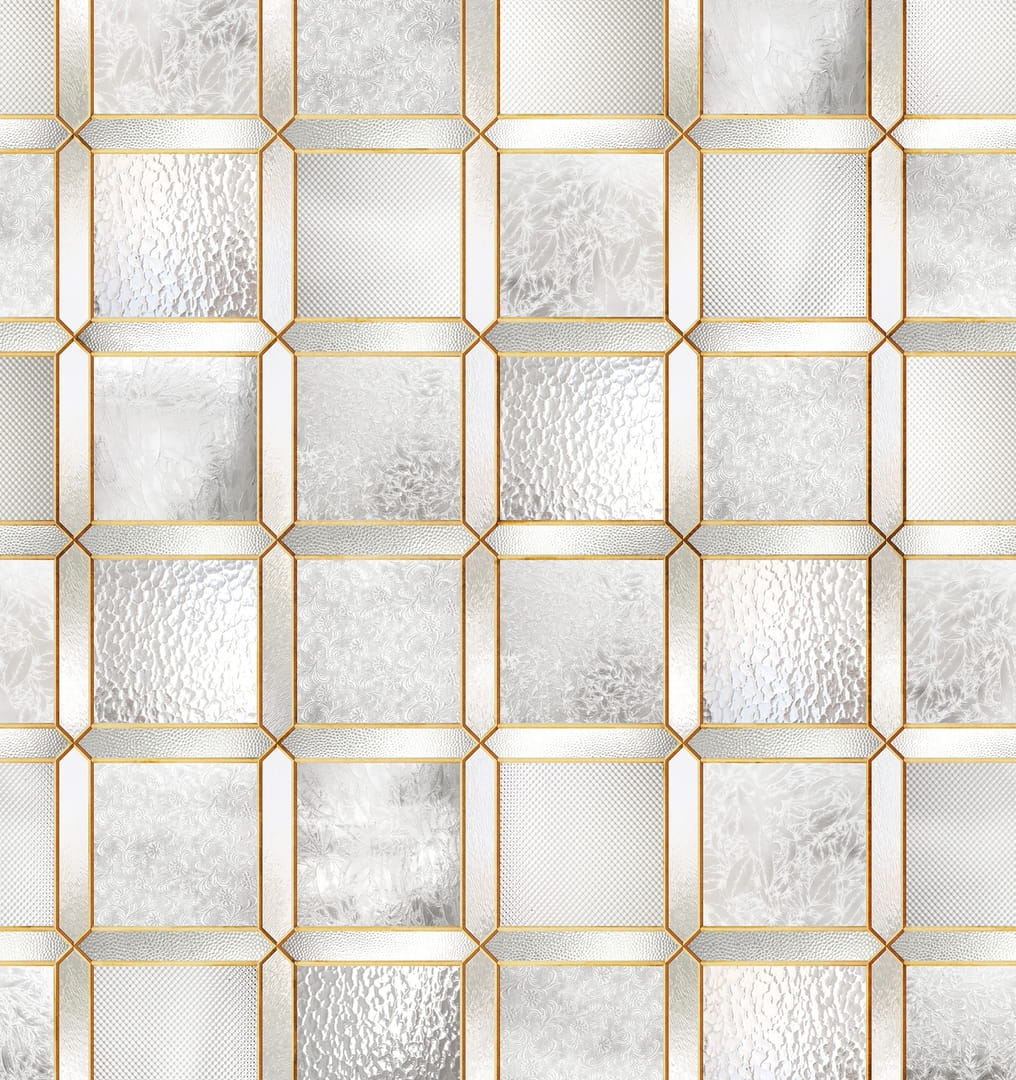 Fototapeta pod prysznic z geometrycznym wzorem WET_NO1501 Nouveau Wall and Deco