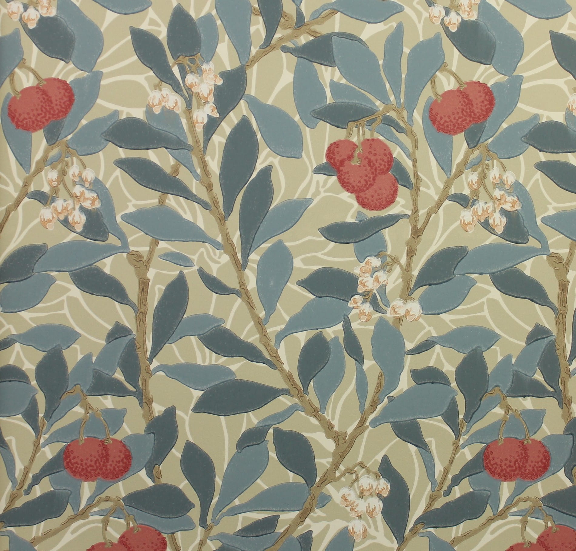 Tapeta Roślinna Morris & Co. 216809 Arbutus Compilation