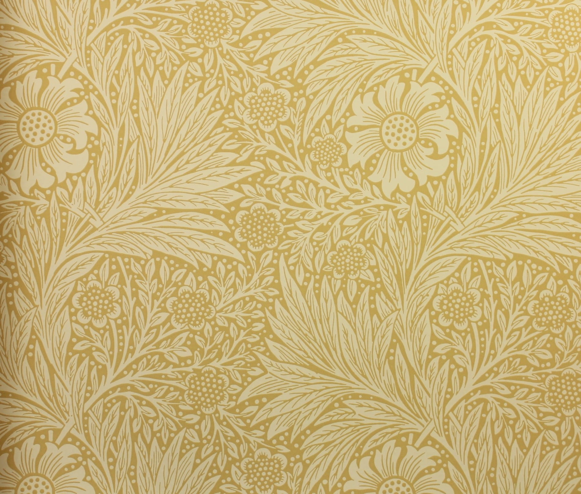 Tapeta Kwiaty Aksamitki Morris & Co. 216832 Marigold Compilation