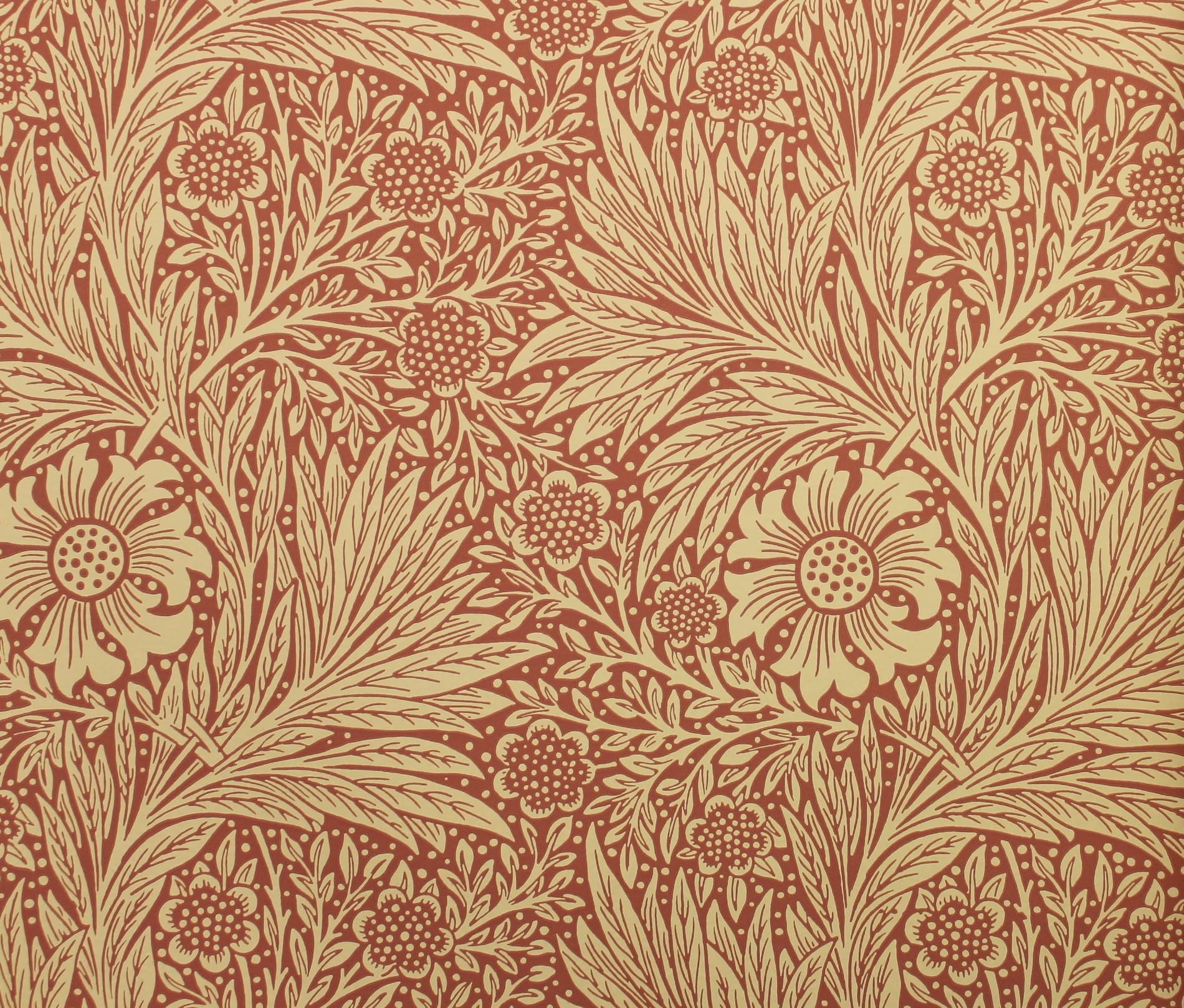 Tapeta Kwiaty Aksamitki Morris & Co. 216844 Marigold Compilation