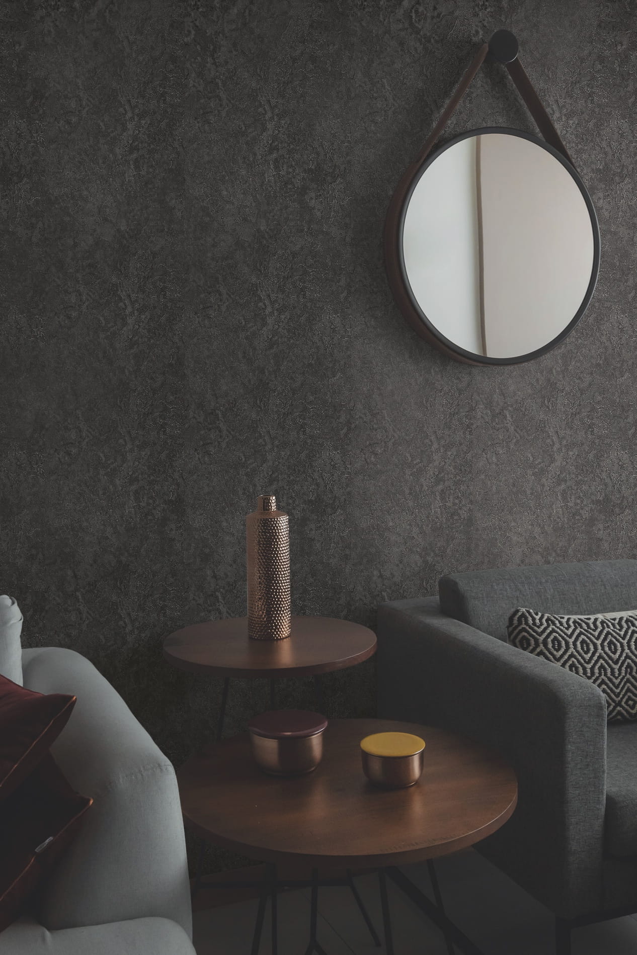 Tapeta Przecierany Beton Sirpi 25005 Onice Italian Velour