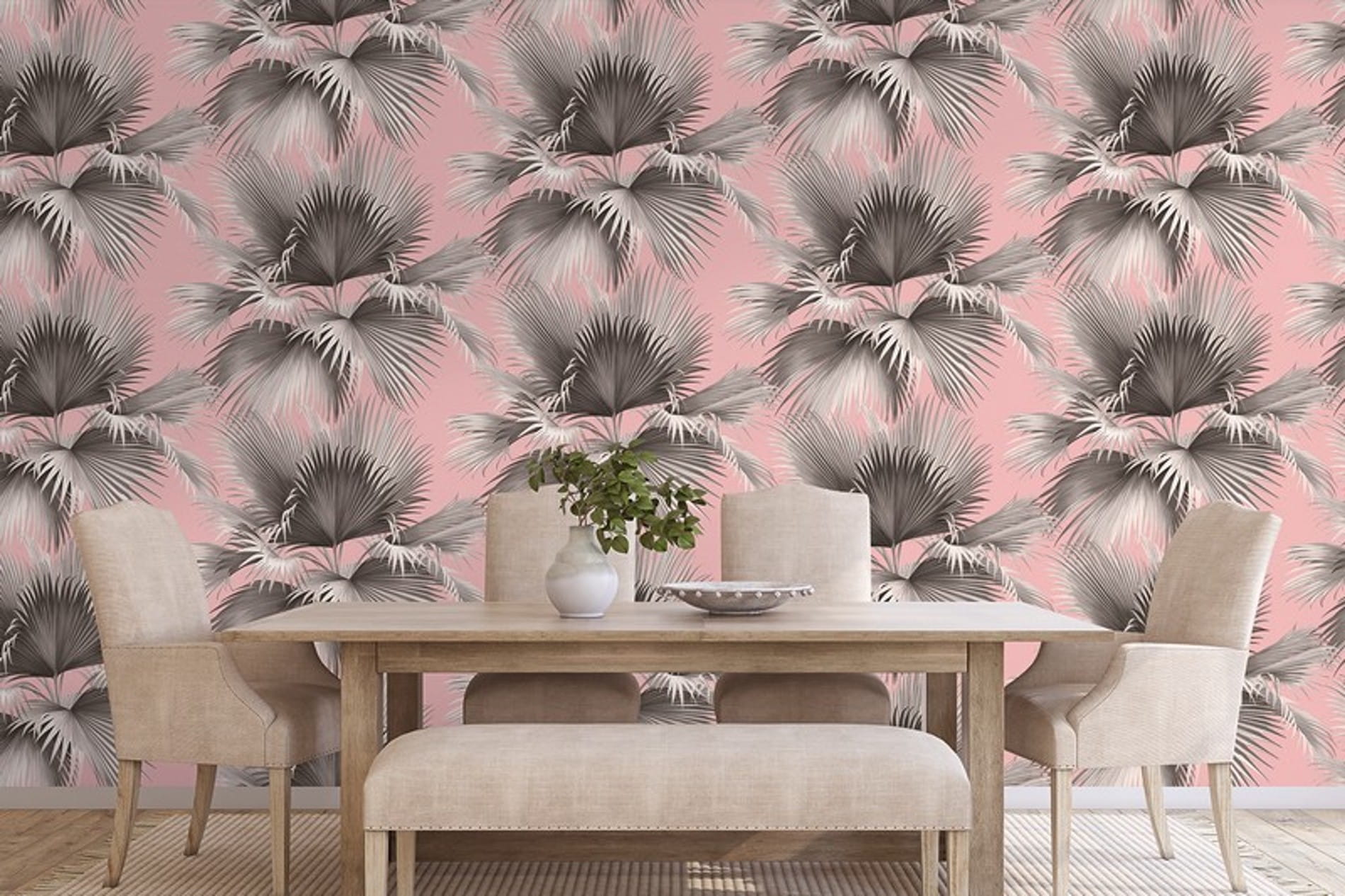 Tapeta w tropikalne liście Wallquest PS40102 Summer Palm Newport