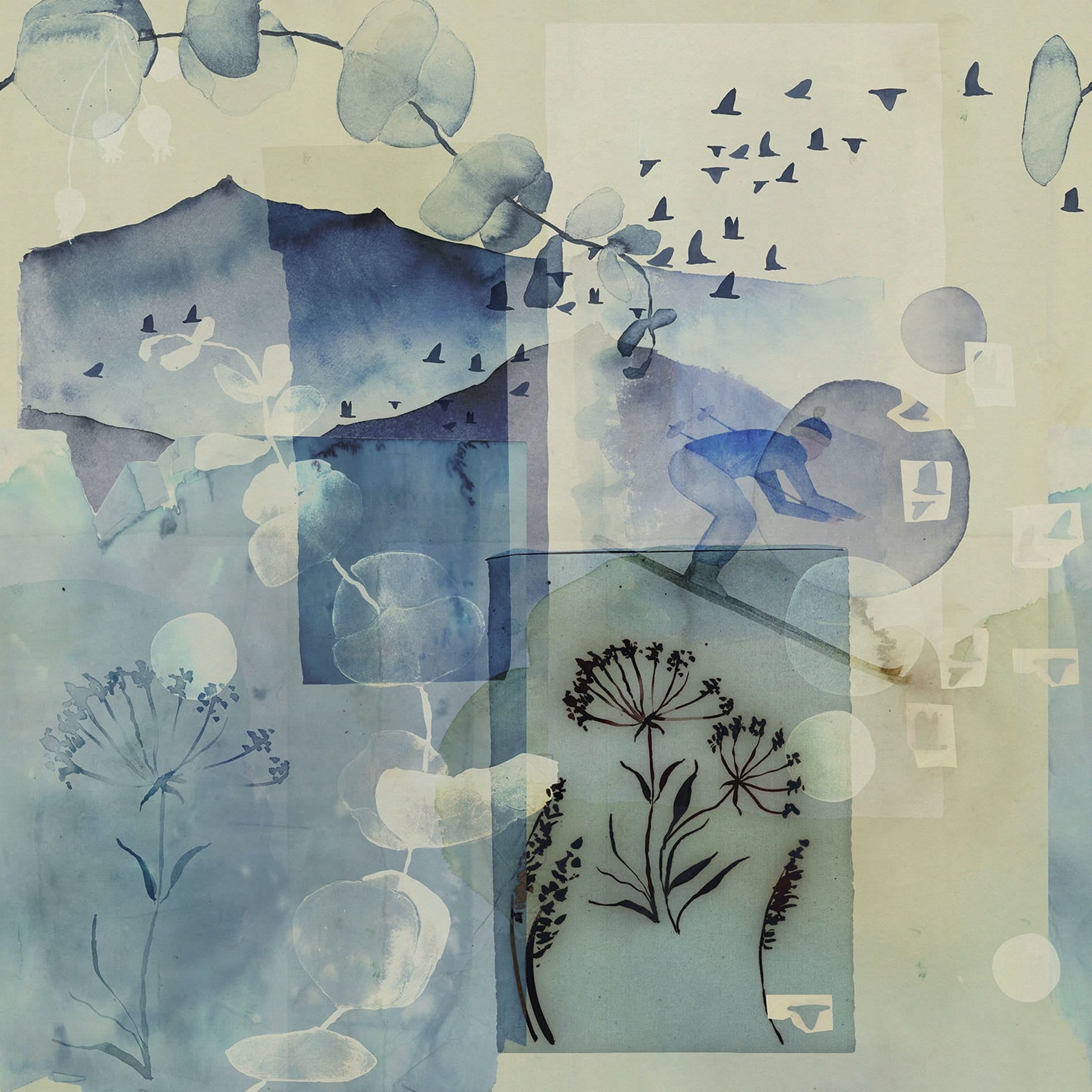 Tapeta Inkiostro Bianco INVERNO INKNINP2001 Sketchbook Collection