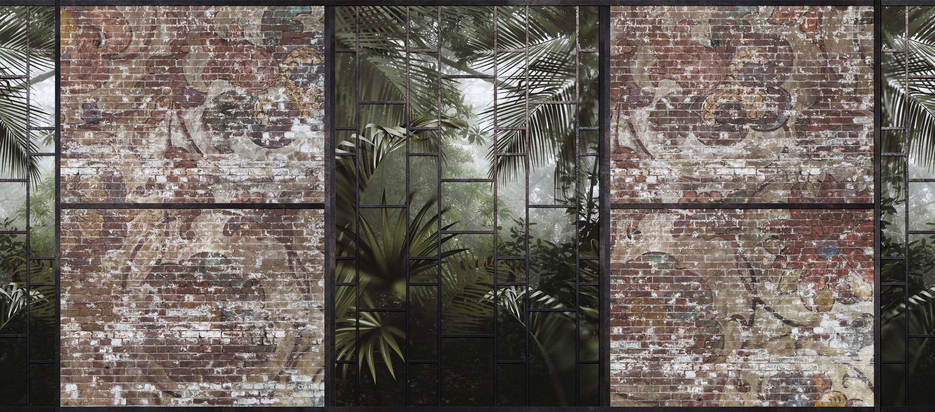 Tapeta Inkiostro Bianco BEHIND THE WALL INKNMOO2001 Inediti Cruise Collection