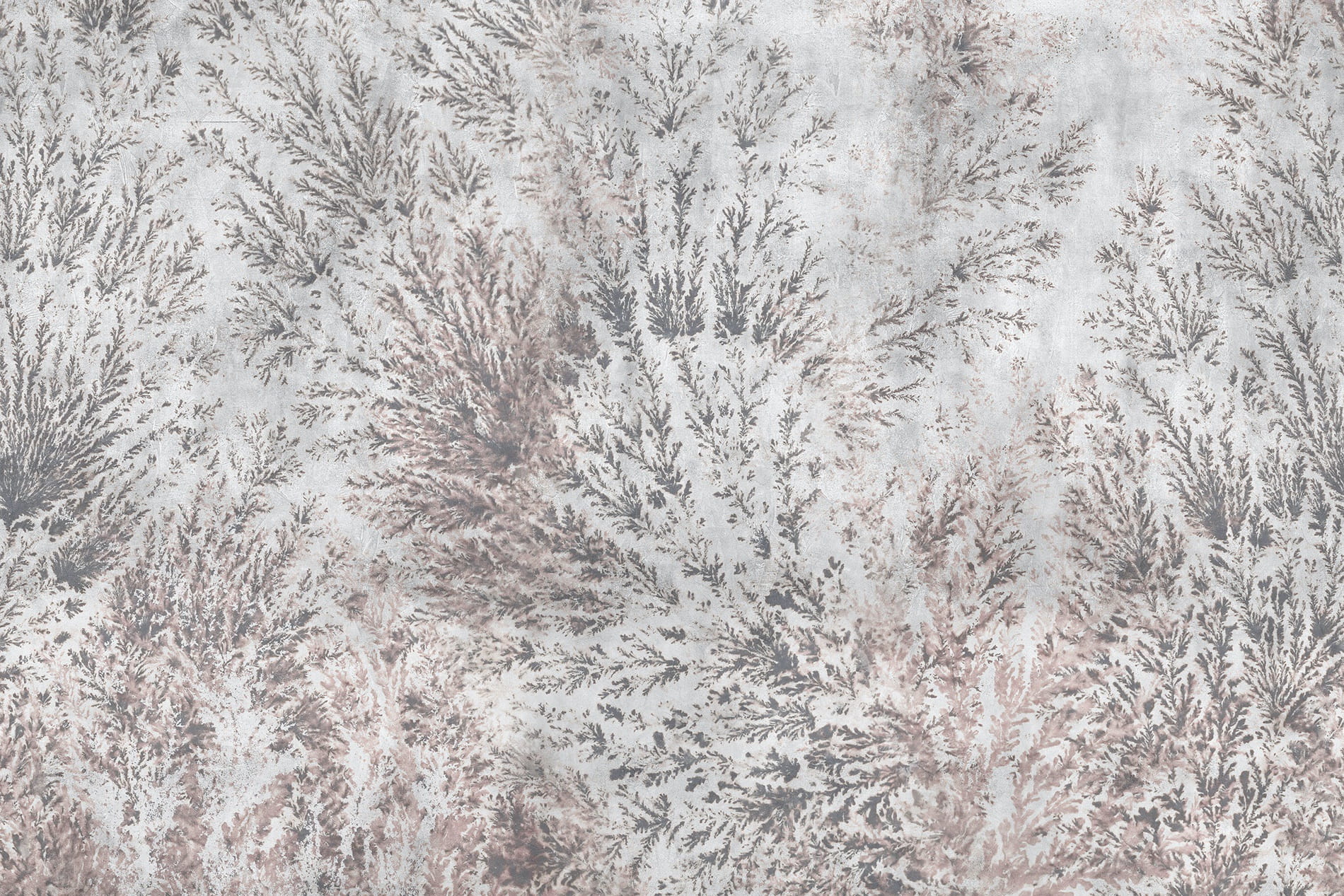 Tapeta z rośłinnym wzorem Inkiostro Bianco DENTRITUS INKTOOK2002 Inediti Cruise Collection