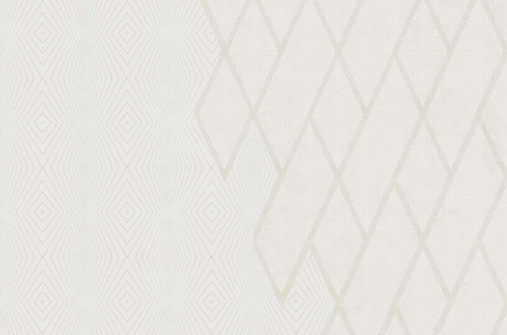 Tapeta Romby Tecnografica 56602 Grigio Argento Almond Light