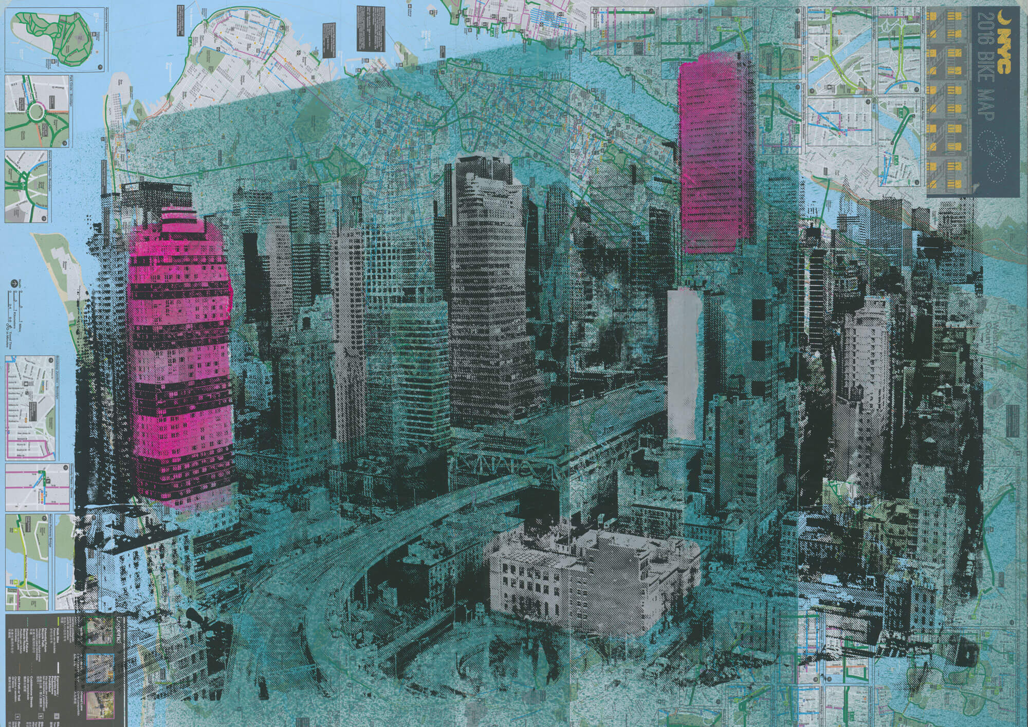 Tapeta Miasto Tecnografica 62056 Chelsea Original