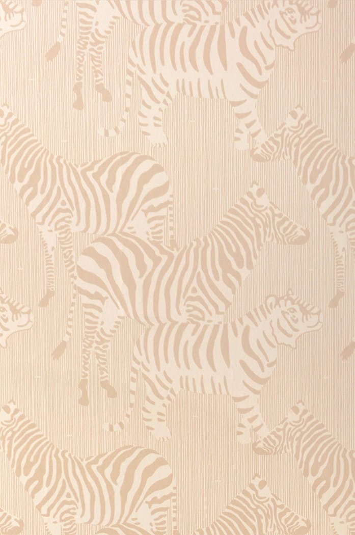 Tapeta w zebry i tygrysy do pokoju dziecięcego Majvillan 141-02 Safari Stripes Poetry
