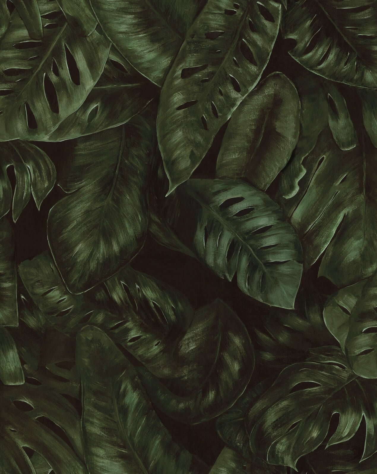 Tapeta w tropikalne liście Rebel Walls R17441 Amazon Fern Oddity