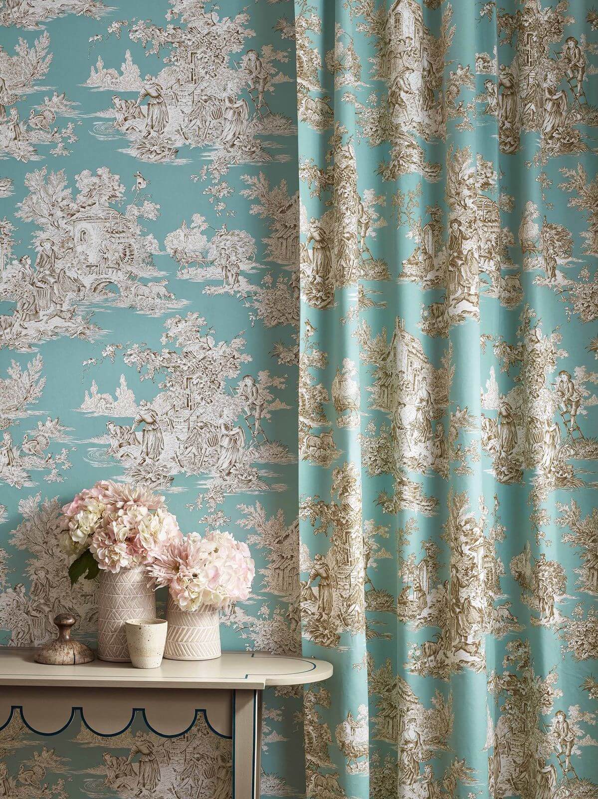Tapeta Toile De Jouy Manuel Canovas 03104-05 Campagne Balangan