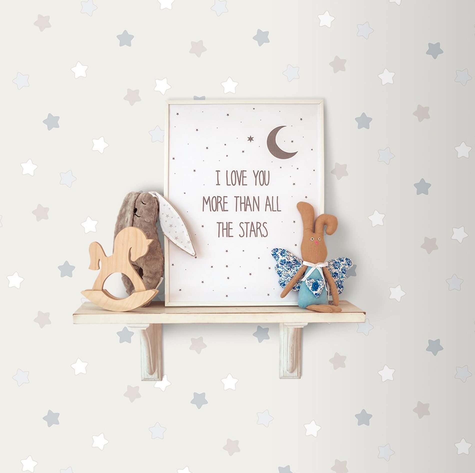 Tapeta w gwiazdki ICH Wallpaper 225-4 Etoiles Lullaby