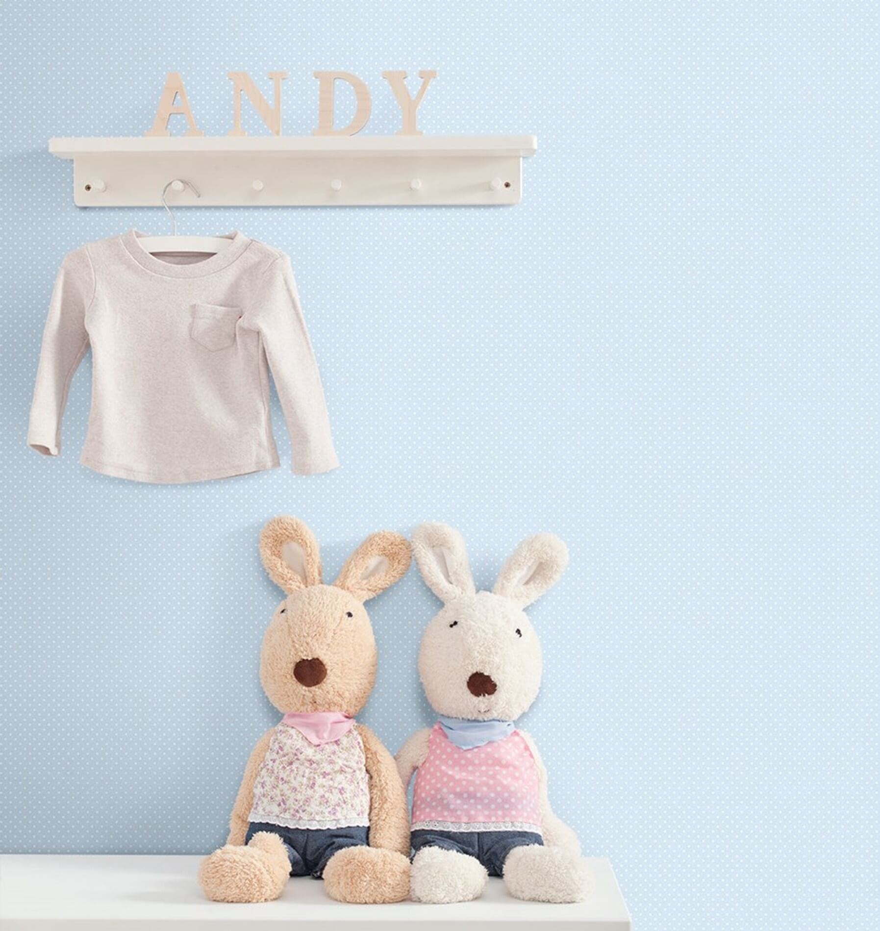 Tapeta w kropki ICH Wallpaper 227-1 Taupes Lullaby