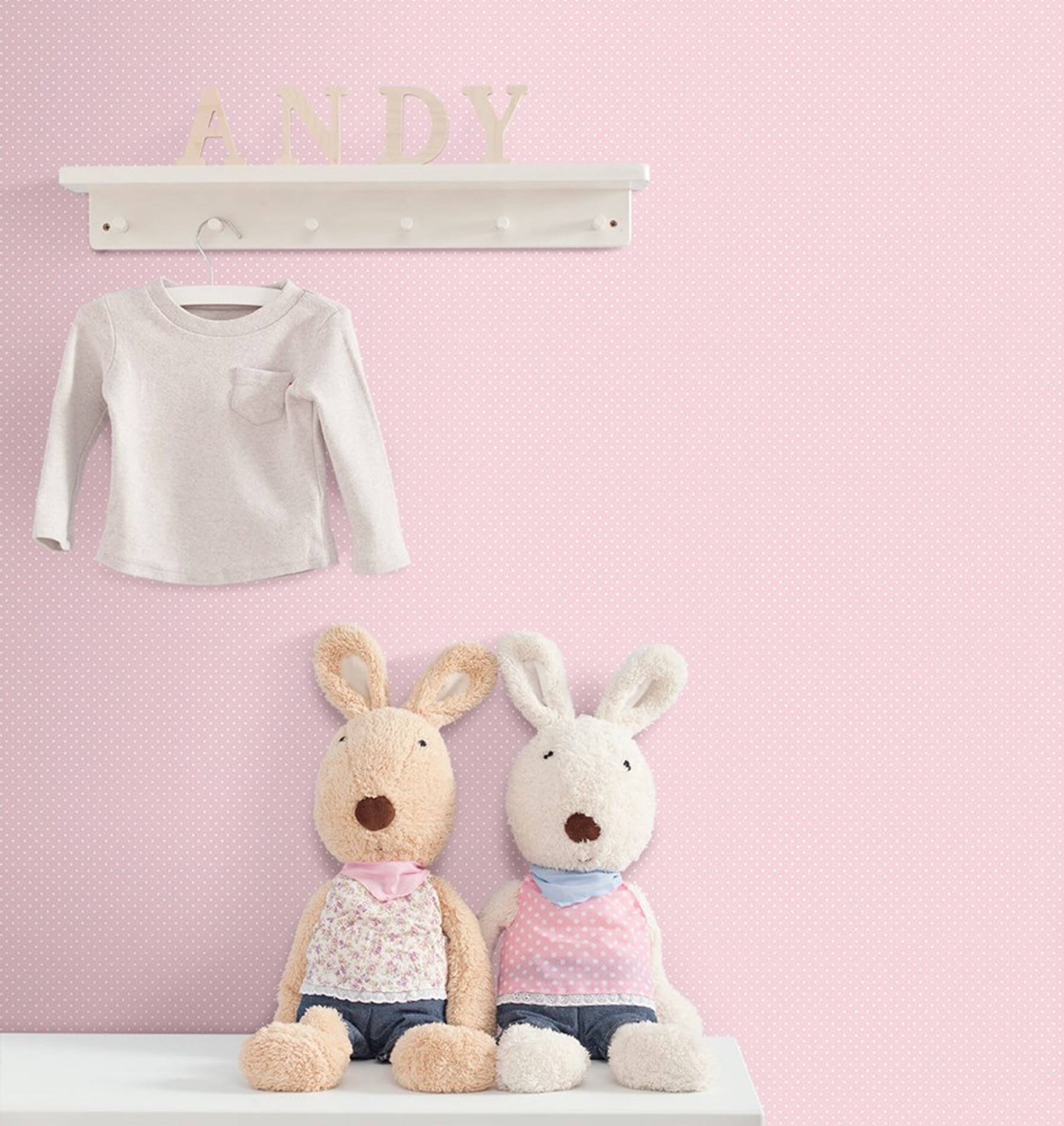 Tapeta w kropki ICH Wallpaper 227-2 Taupes Lullaby