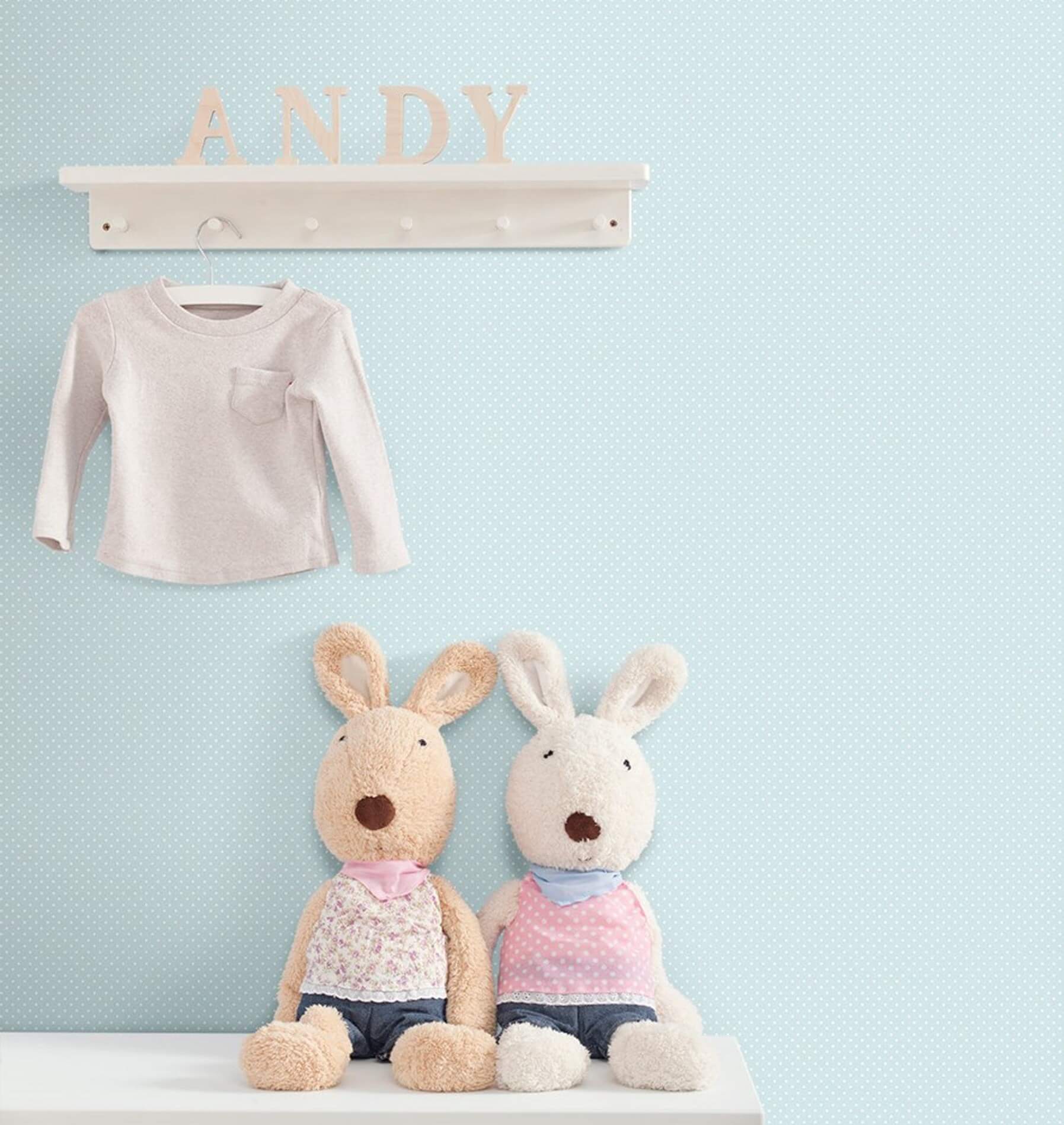 Tapeta w kropki ICH Wallpaper 227-5 Taupes Lullaby