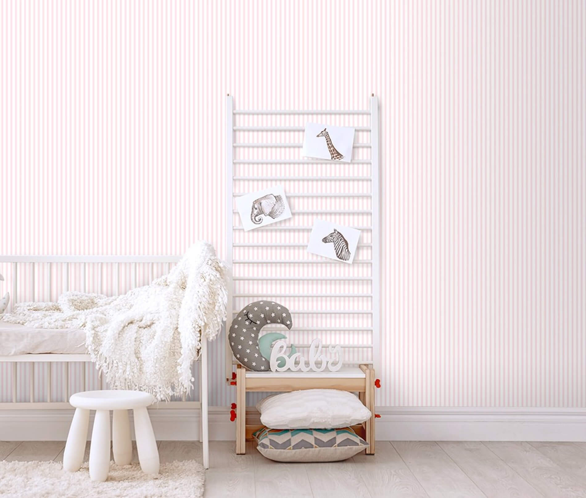 Tapeta w paski ICH Wallpaper 230-2 Fine Stripe Lullaby