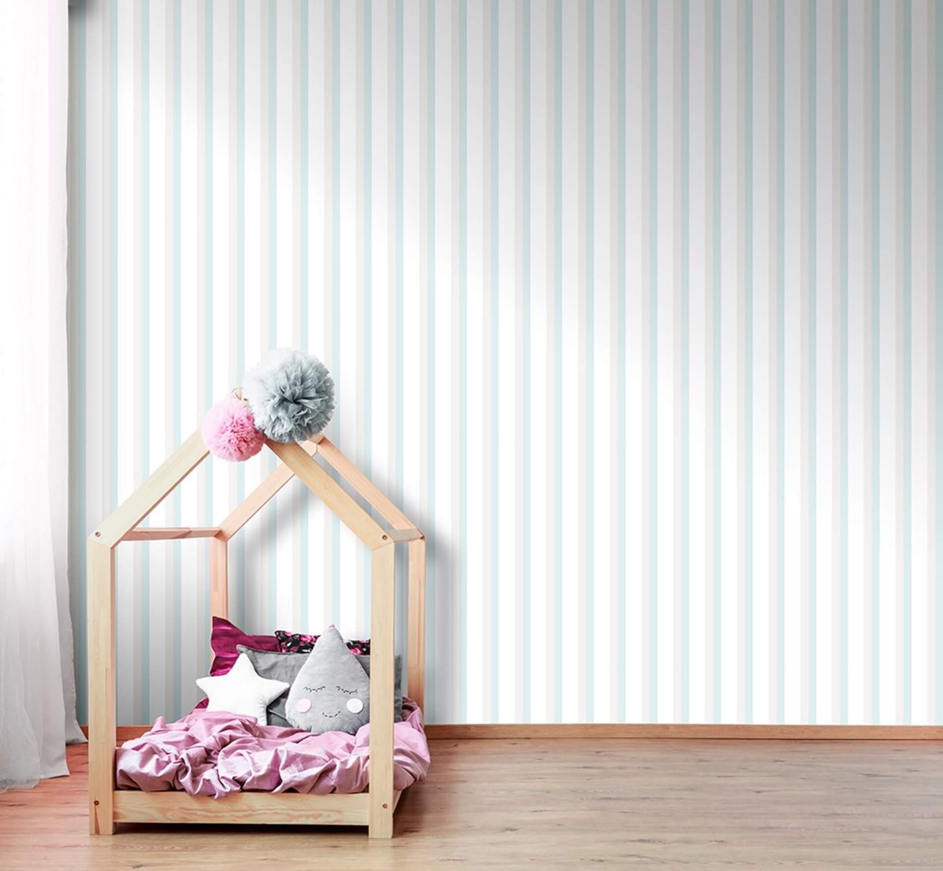Tapeta w pasy ICH Wallpaper 231-4 Lullaby Stripe Lullaby