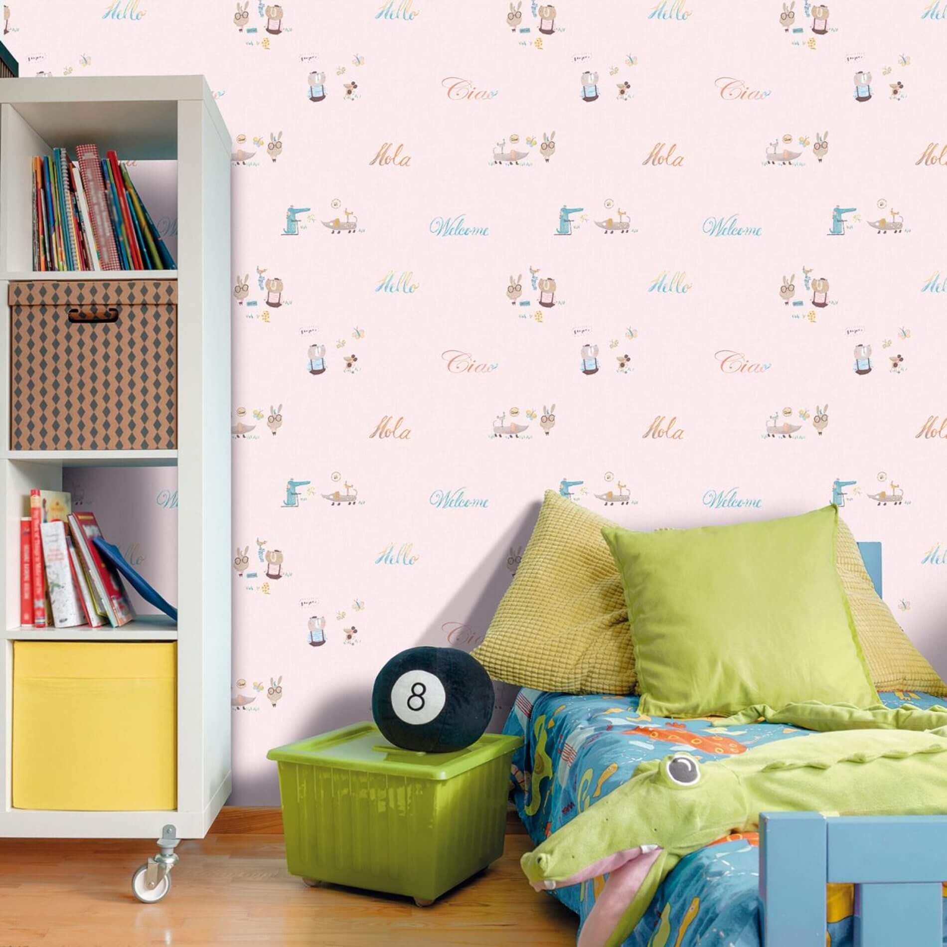 Tapeta dziecięca ICH Wallpaper 3353-2 Animal Beep Oh La La