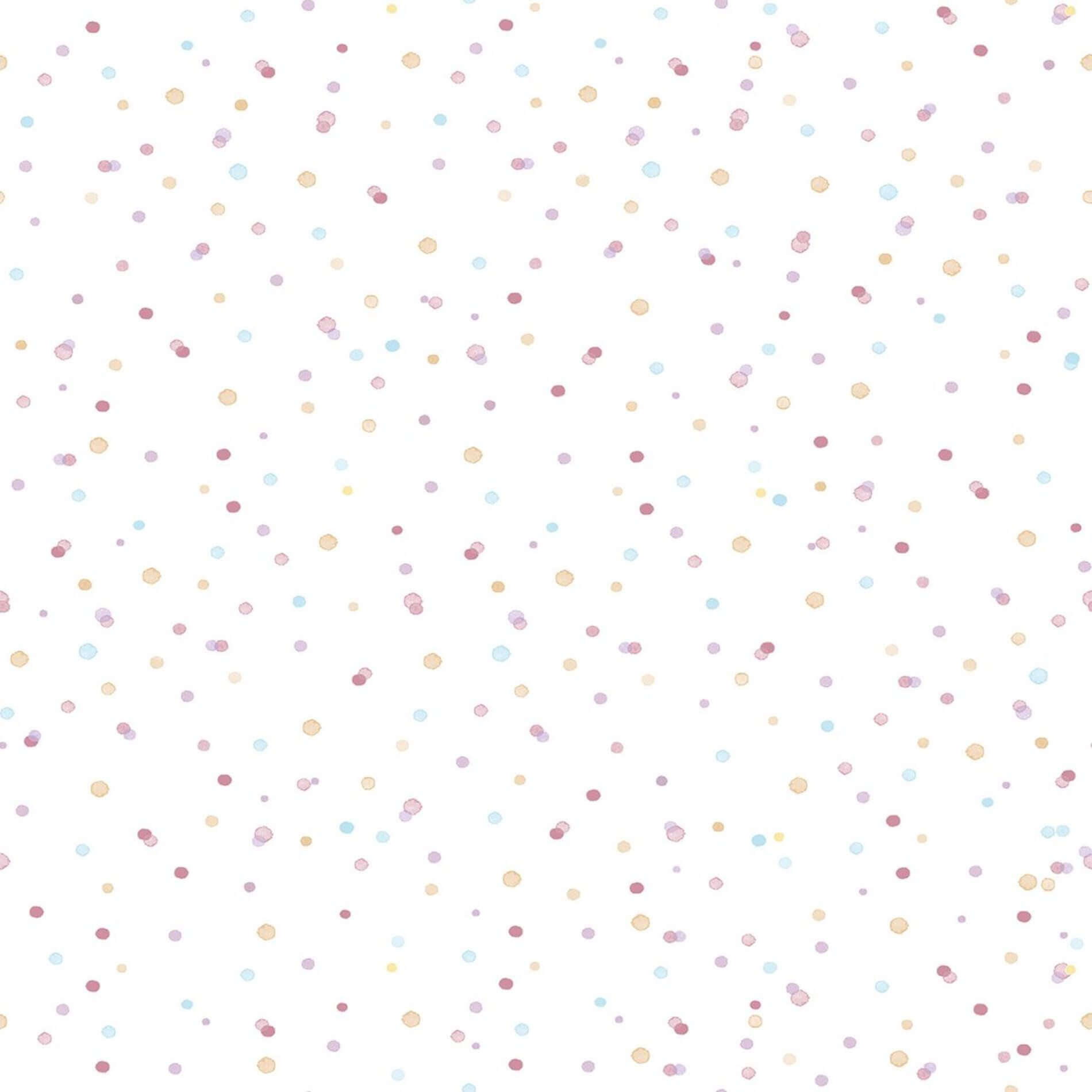 Tapeta w kropki do pokoju dziecka ICH Wallpaper 3354-1 Beep Oh La La