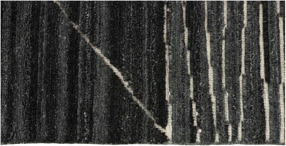 Dywan nowoczesny geometryczny Landscape Fields Charcoal Reza's