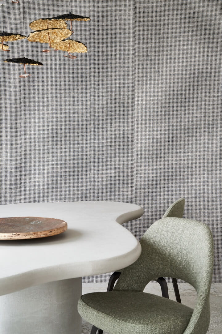 Tapeta ze wzorem plecionki Arte 85530 Waffle Weave Icons