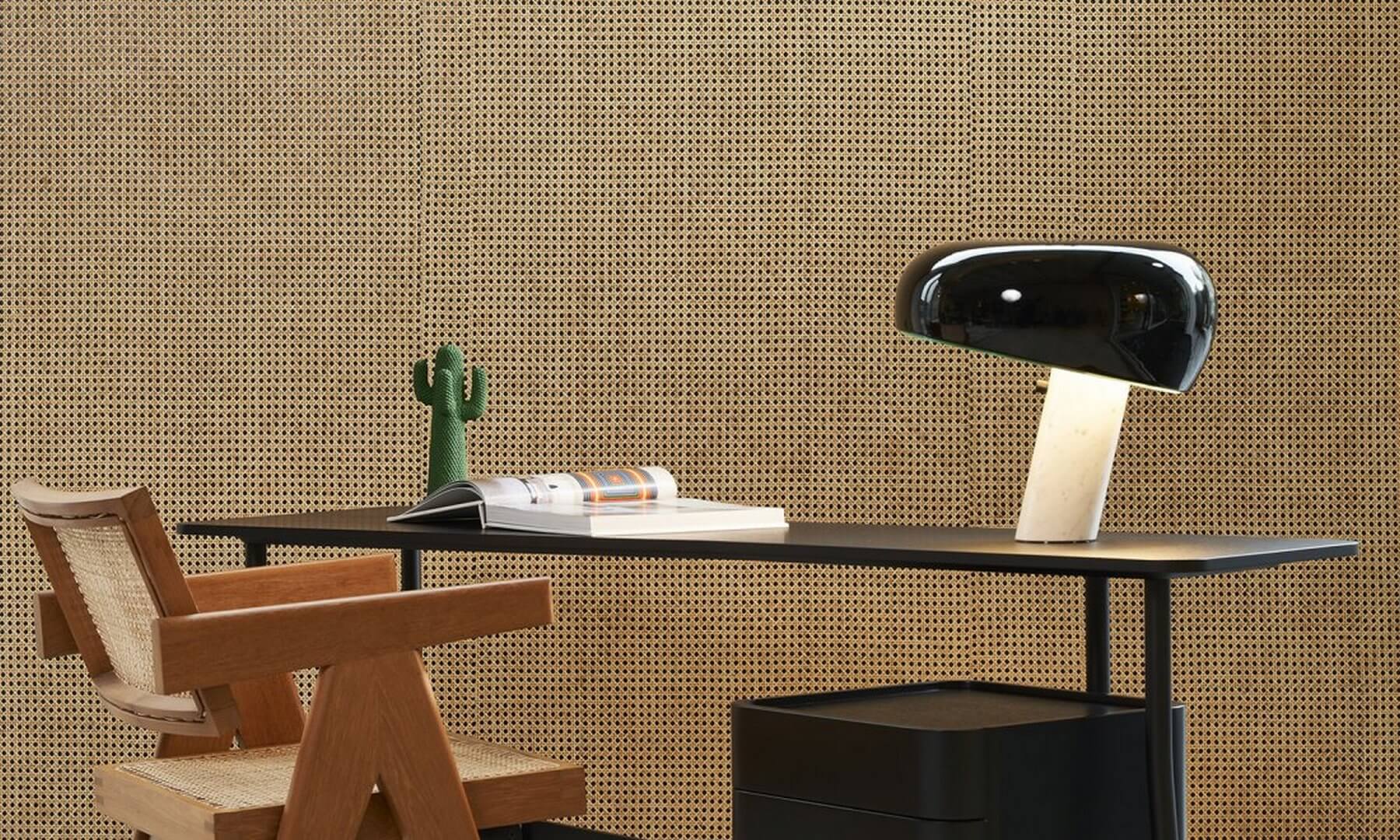 Tapeta z surowców naturalnych Arte 85541 Rattan Icons