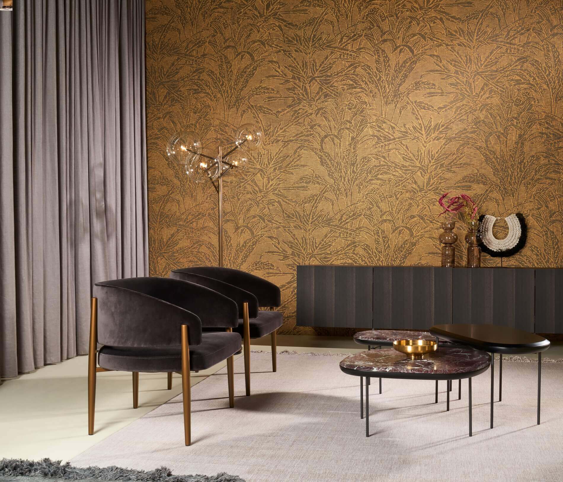 Tapeta z roślinnym wzorem Arte 22020 Savanna Manovo