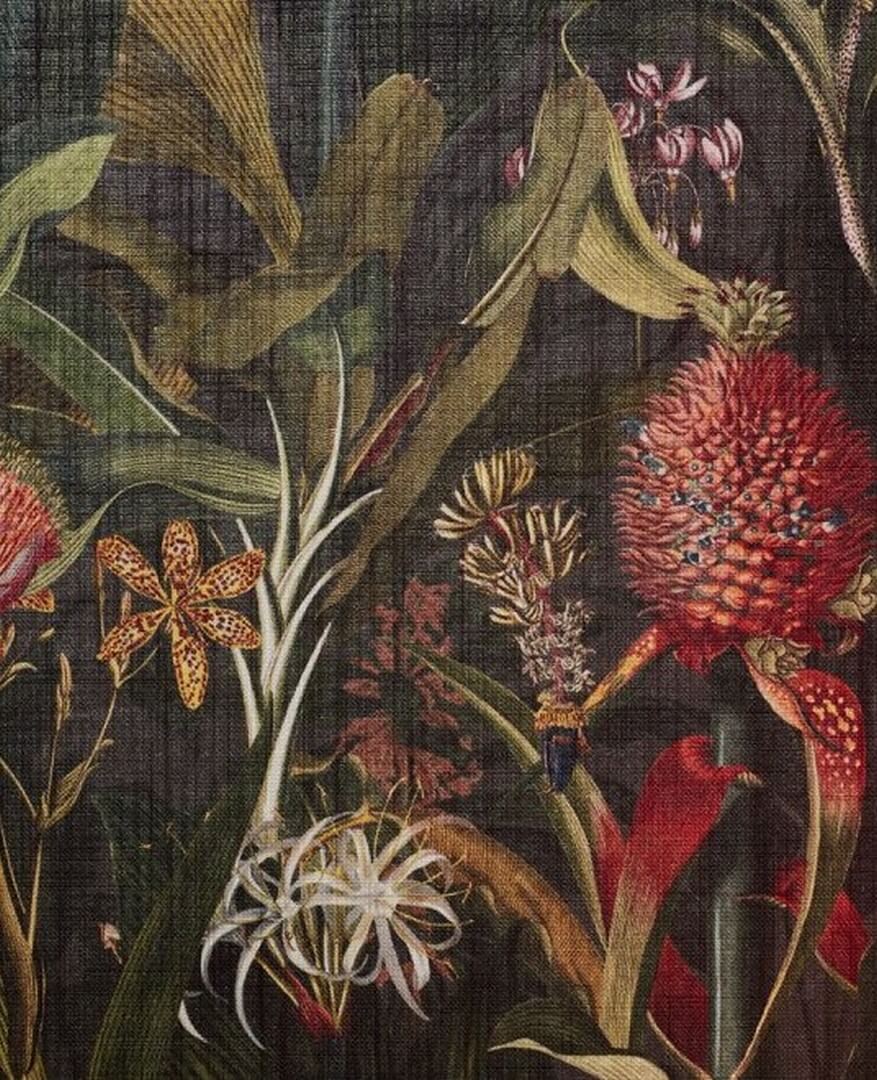 Tapeta z egzotycznymi roślinami Arte 97602 Blooming Pineapple Decors & Panoramiques