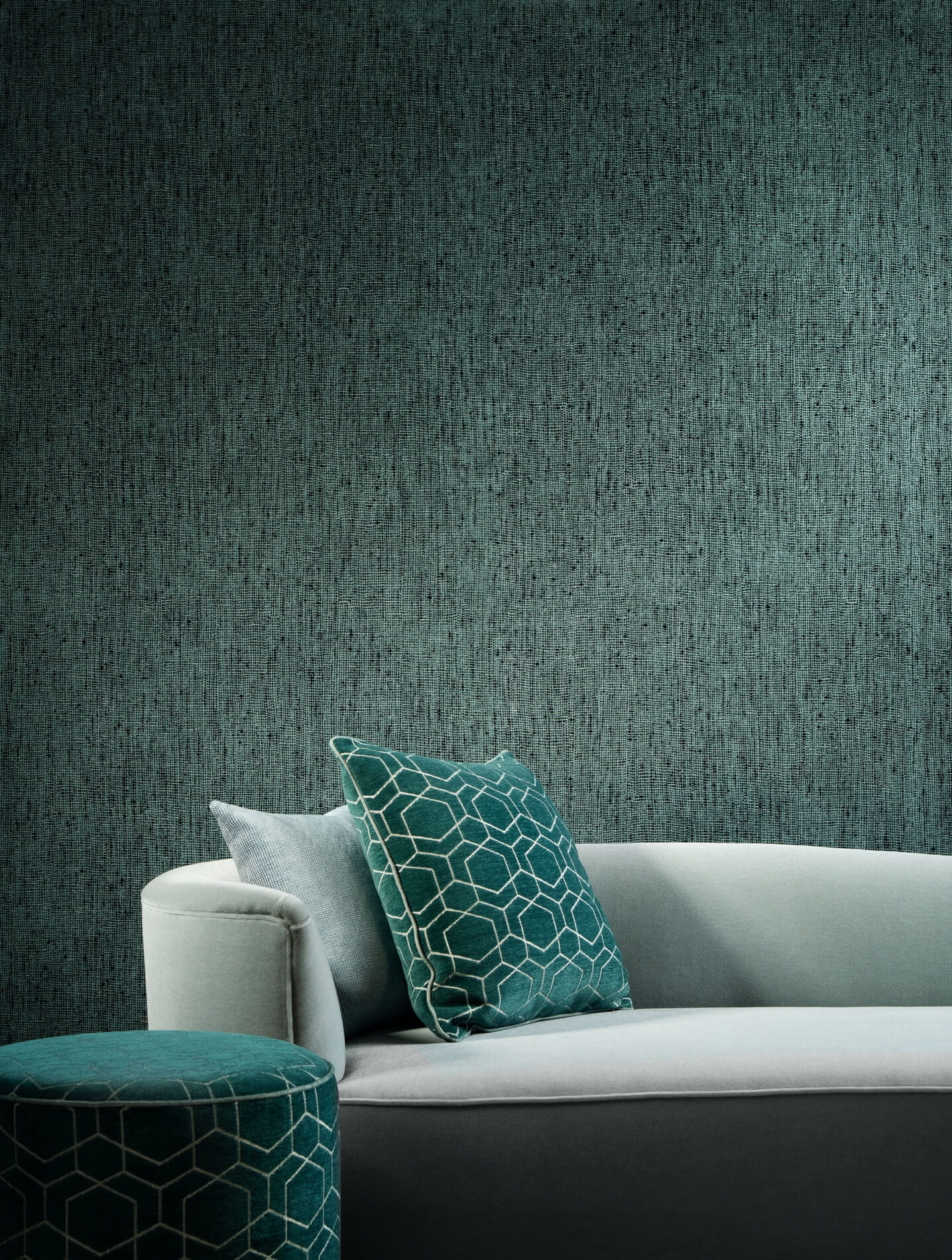 Tapeta jak tkanina Arte 73021 Boucle Les Tricots Essentials