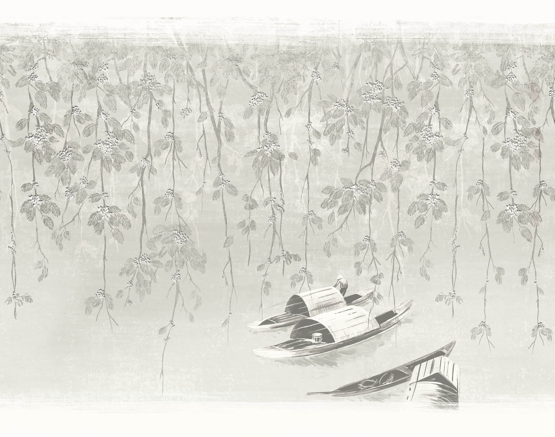 Mural z japońskim krajobrazem Khroma DGKIM2012 River Kimono
