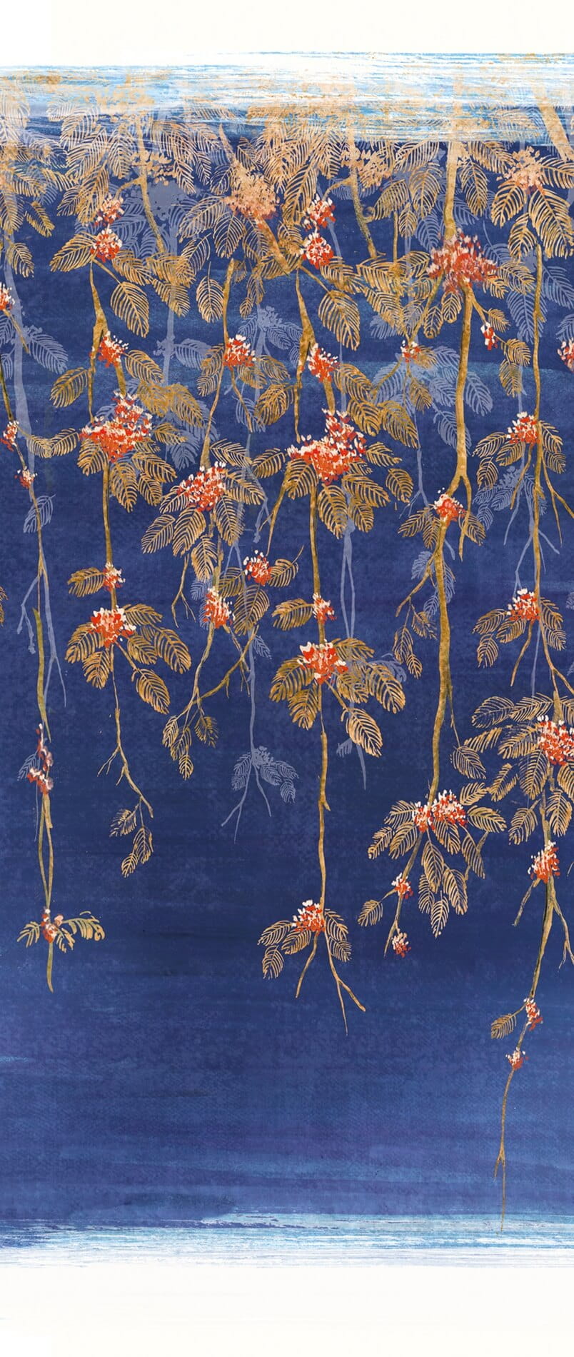 Mural z japońskim krajobrazem Khroma DGKIM2031 River Kimono