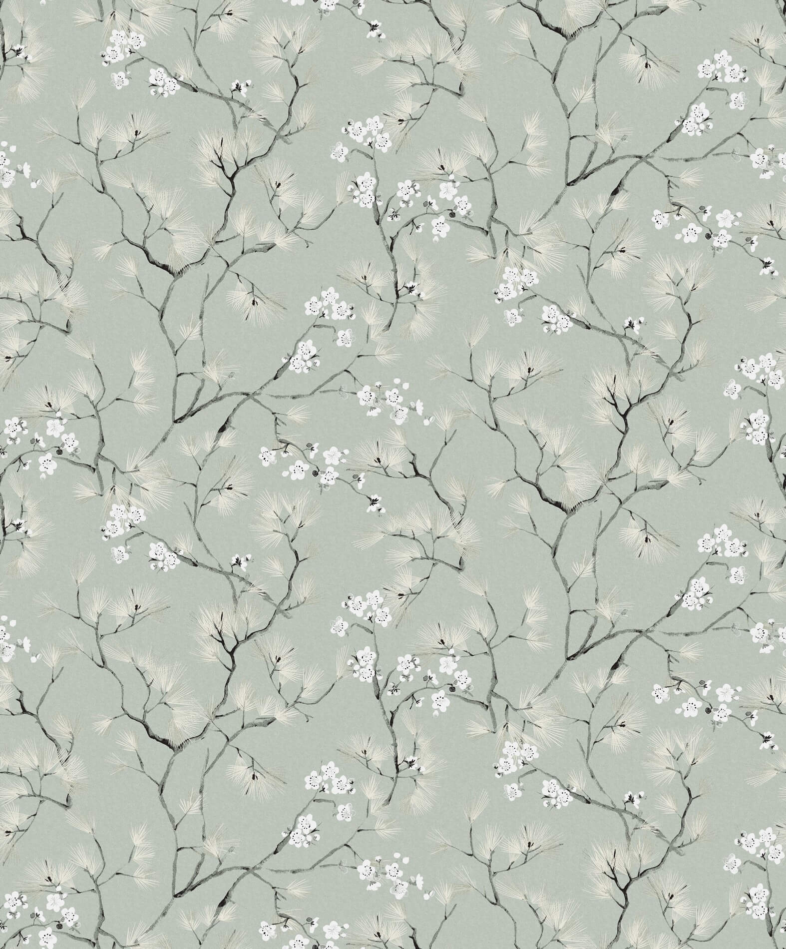 Tapeta kwitnące drzewo wiśni Khroma KIM108 Haru Kimono