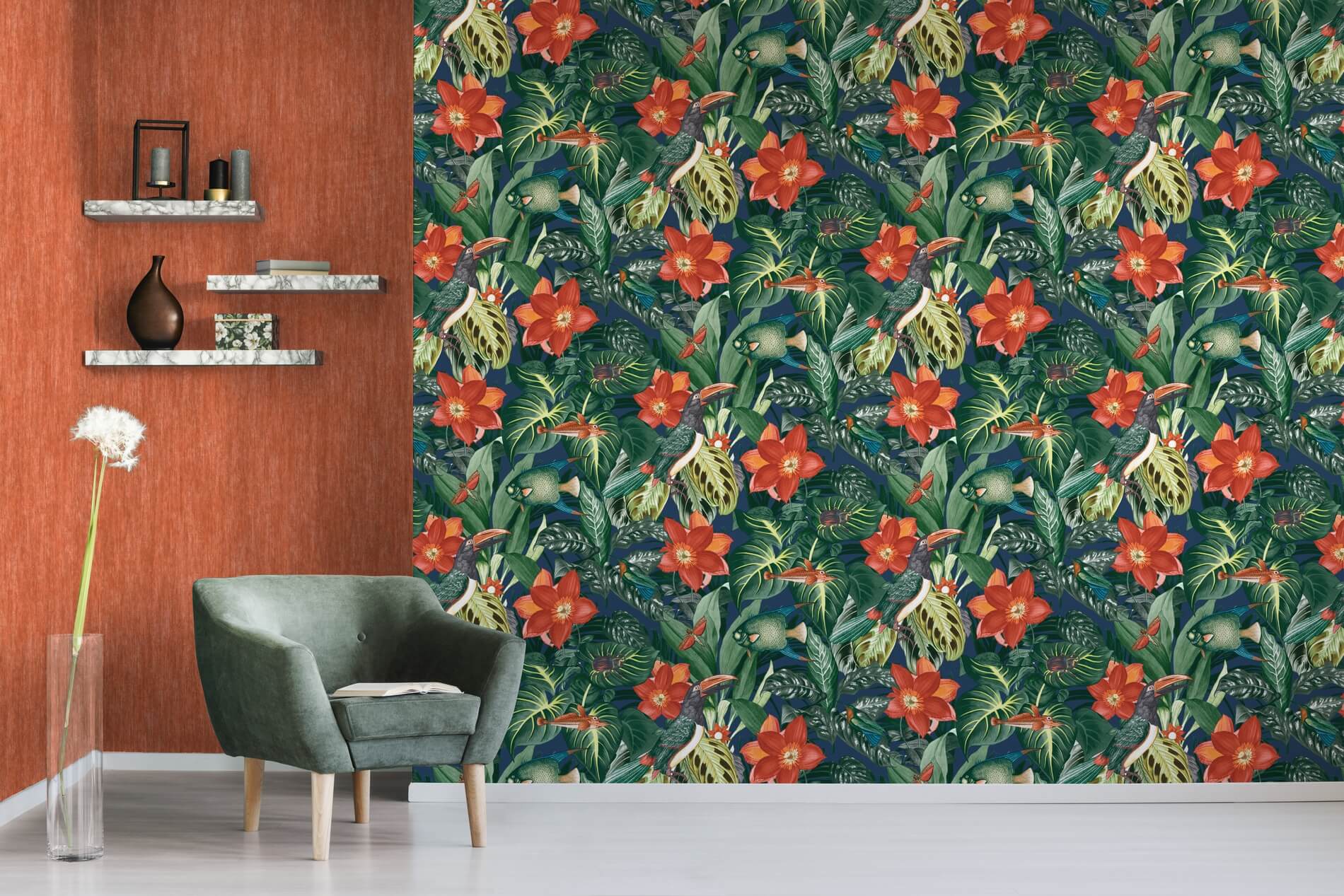 Tapeta egzotyczna Hohenberger 26743 Palau Tropical