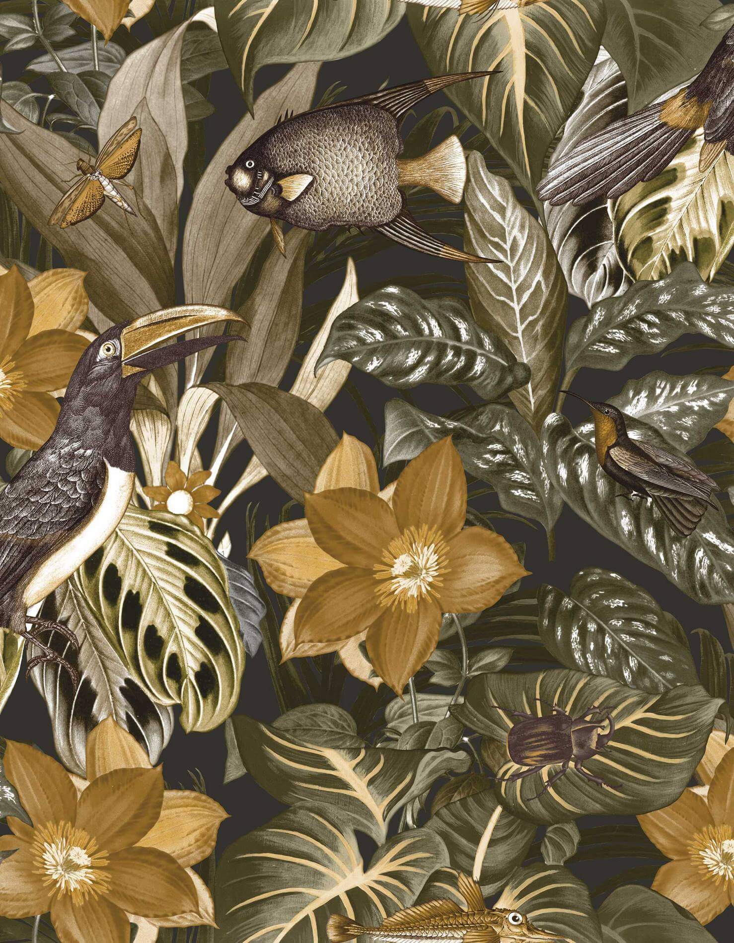 Tapeta egzotyczna Hohenberger 26746 Palau Tropical