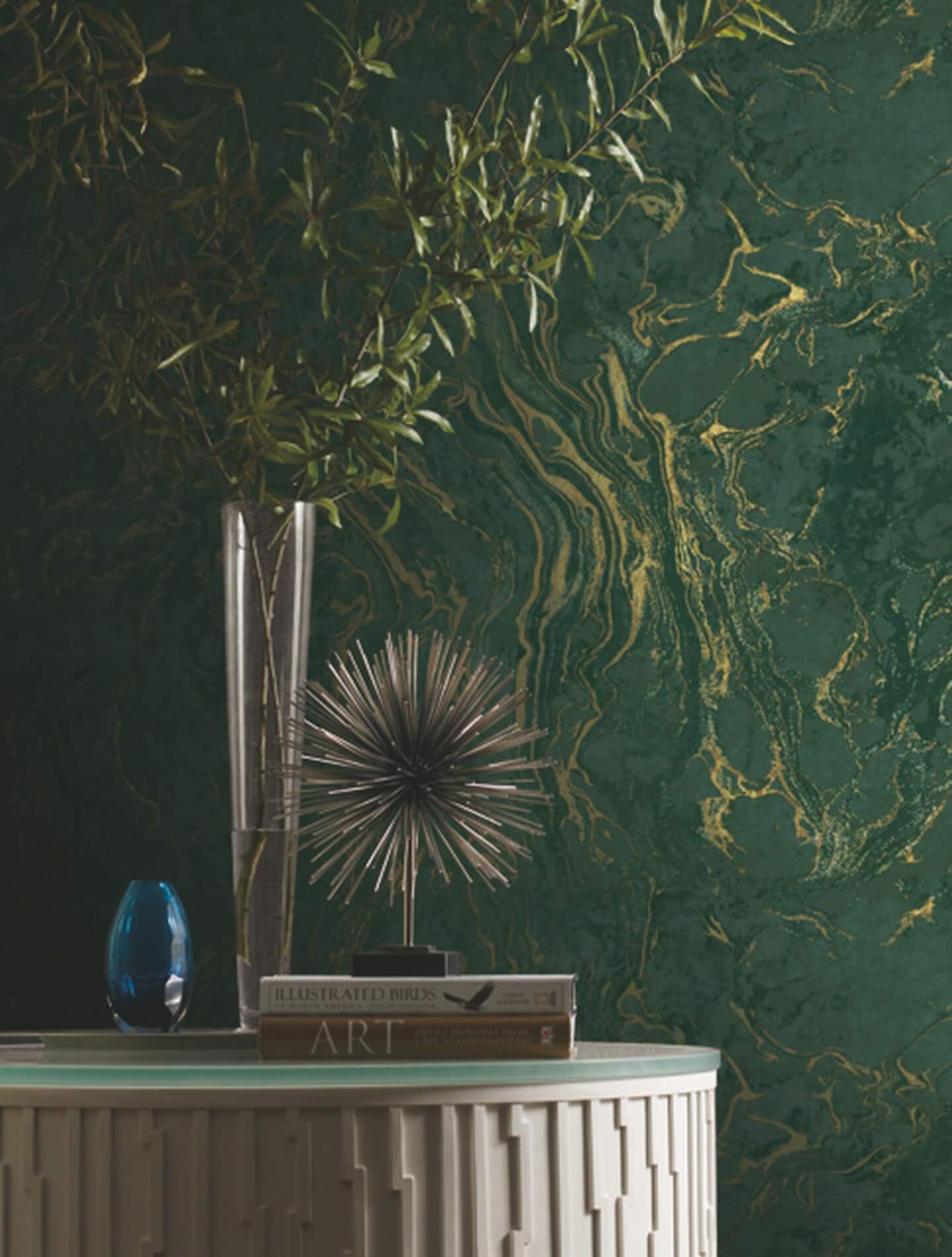 Tapeta marmur York KT2222 Polished Marble 24 Karat