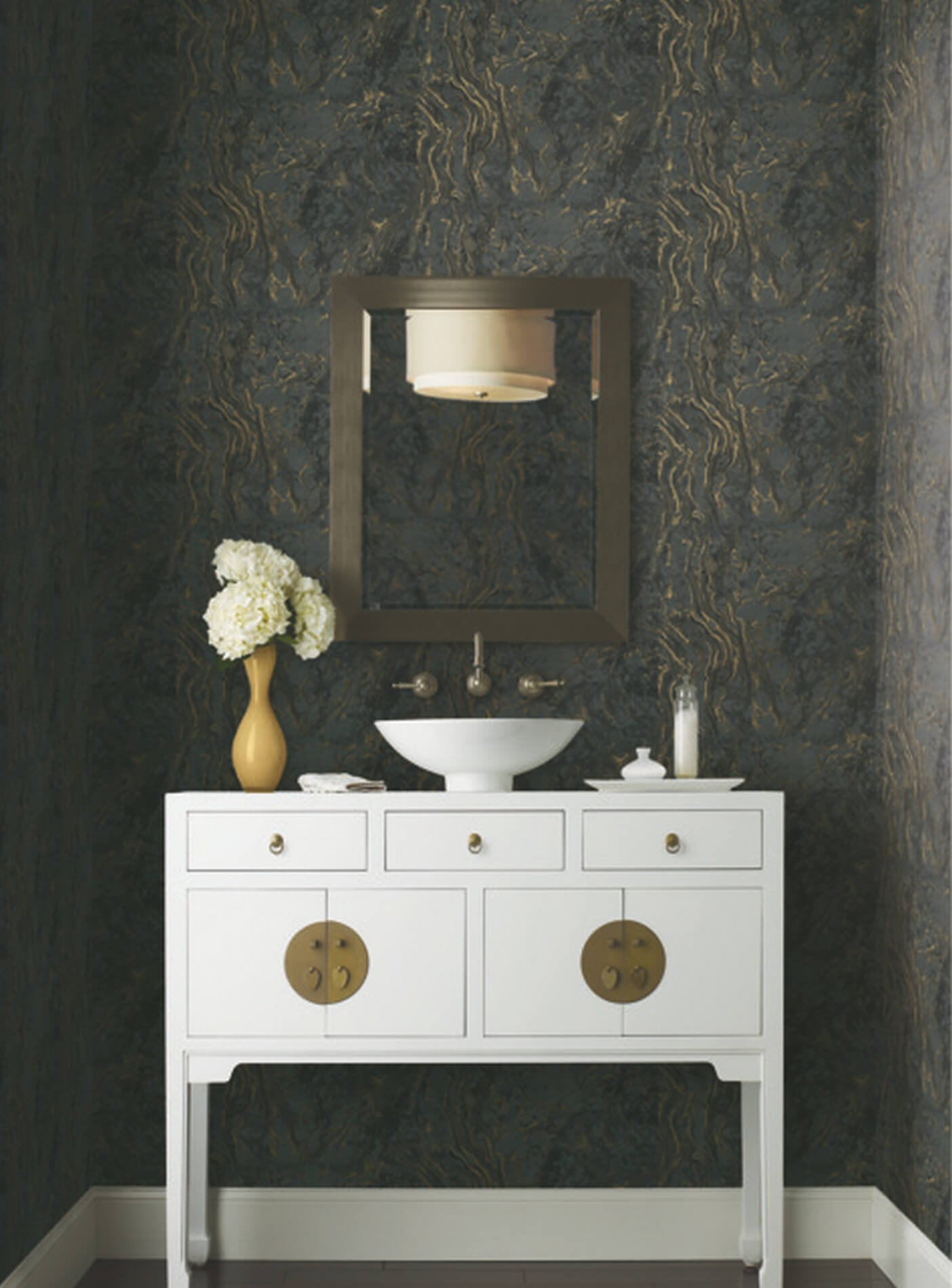 Tapeta marmur York KT2224 Polished Marble 24 Karat