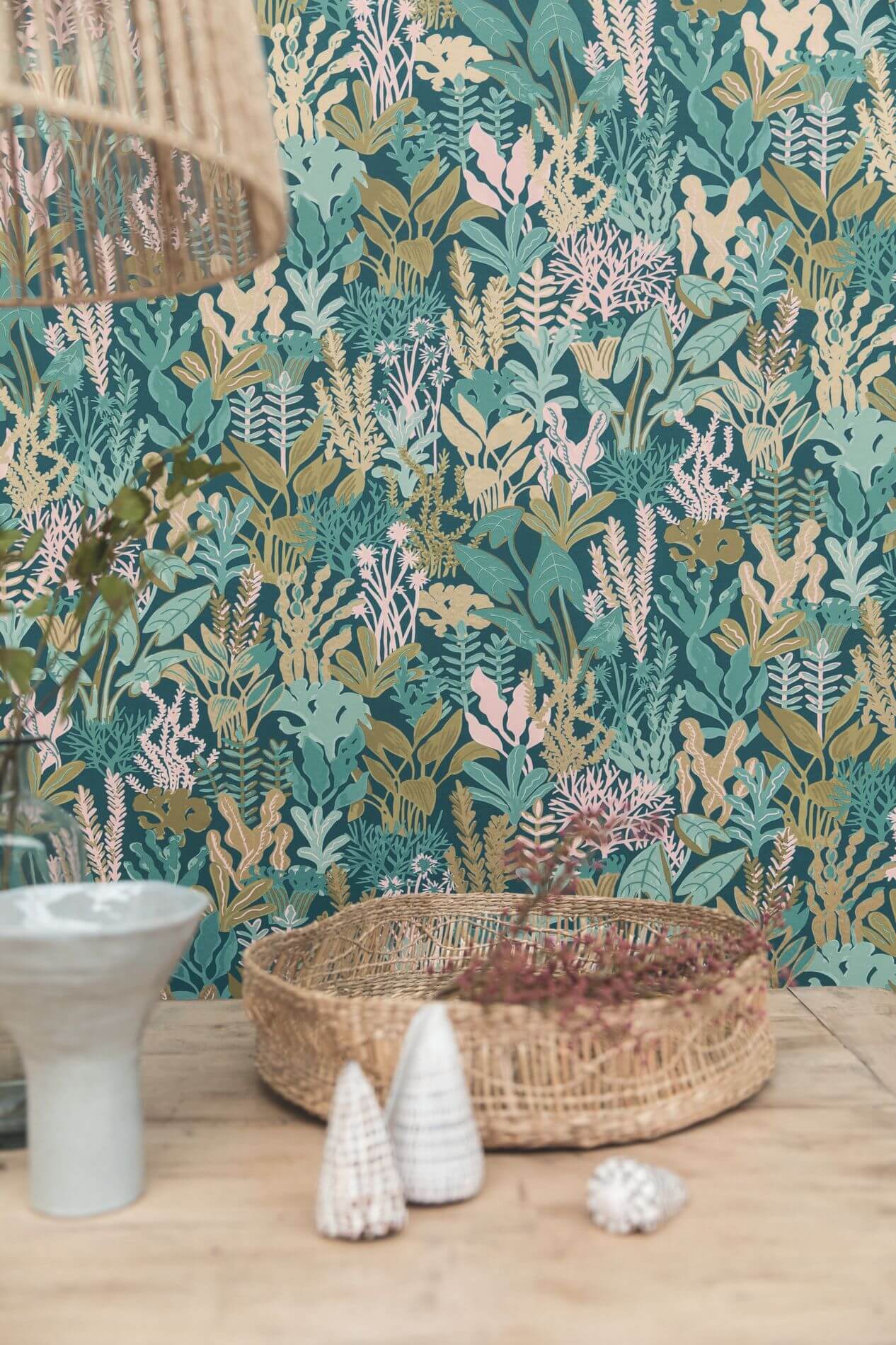 Tapeta roślinna Caselio SYO 102757822 Can You Sea Me? Sea You Soon