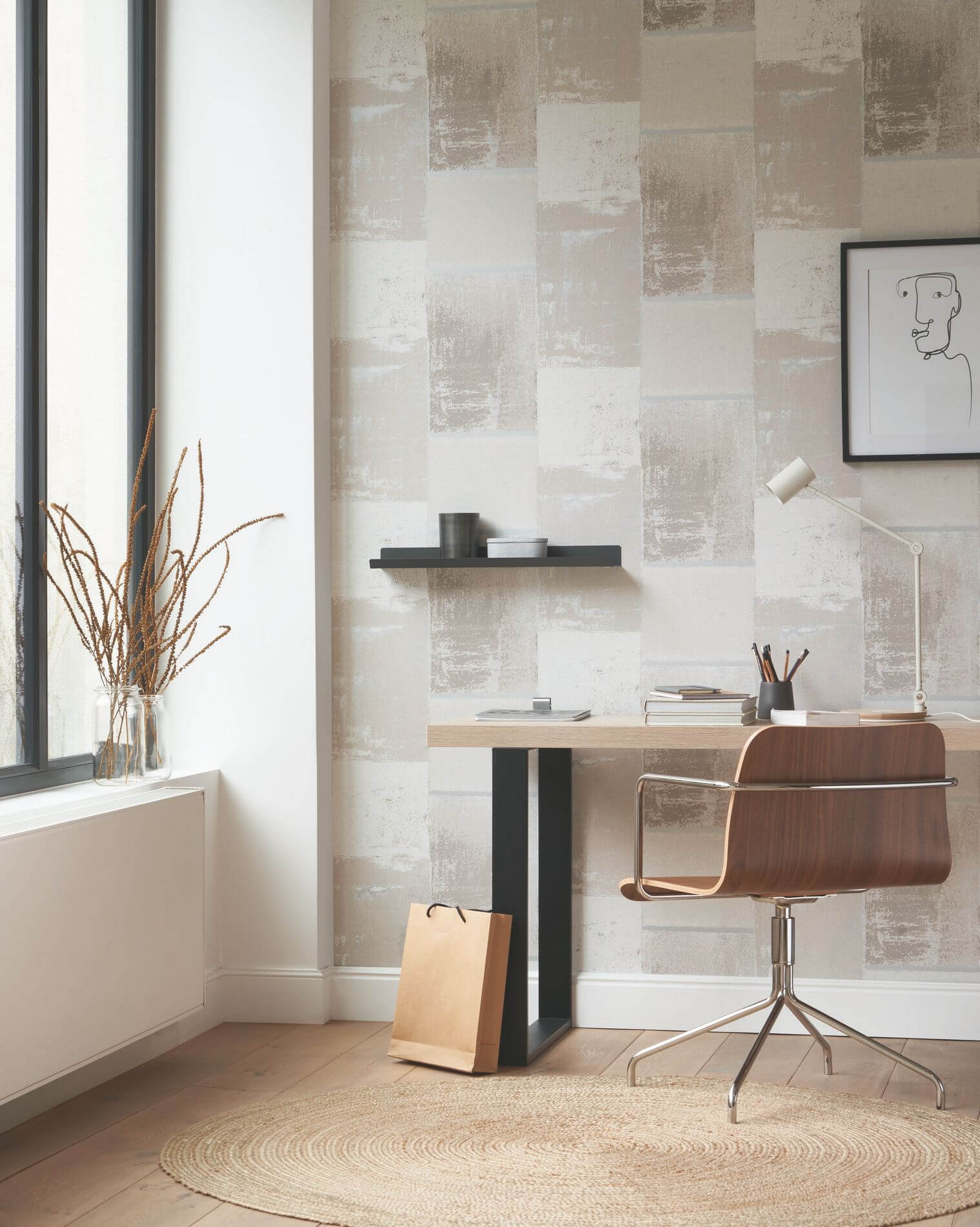 Tapeta przecierany beton Casadeco GLRY 86179201 Color Field Gallery