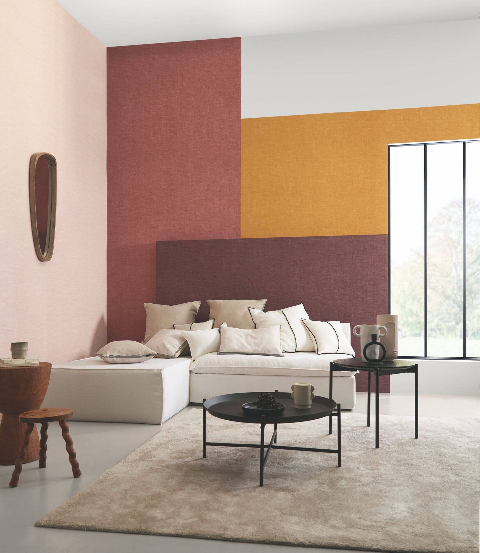 Tapeta płótno Casamance 73817324 Shinok Le Lin 2