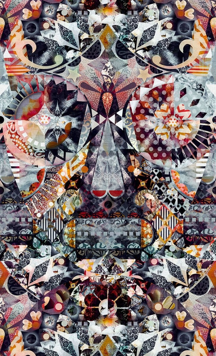 Tapeta w orientalnym stylu London Art 06MW_1 Shangai Wanderlust
