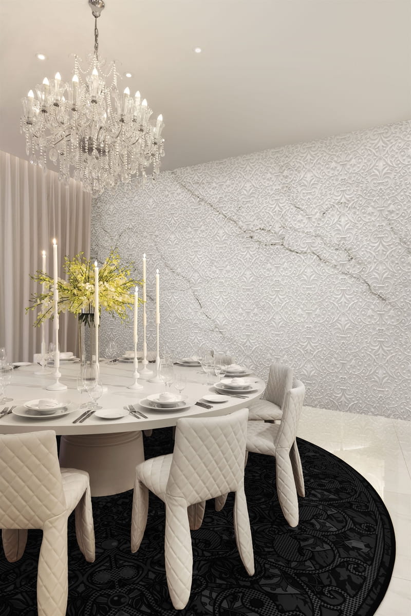 Tapeta z ornamentowym wzorem London Art 09MW_2 Pompei Wanderlust