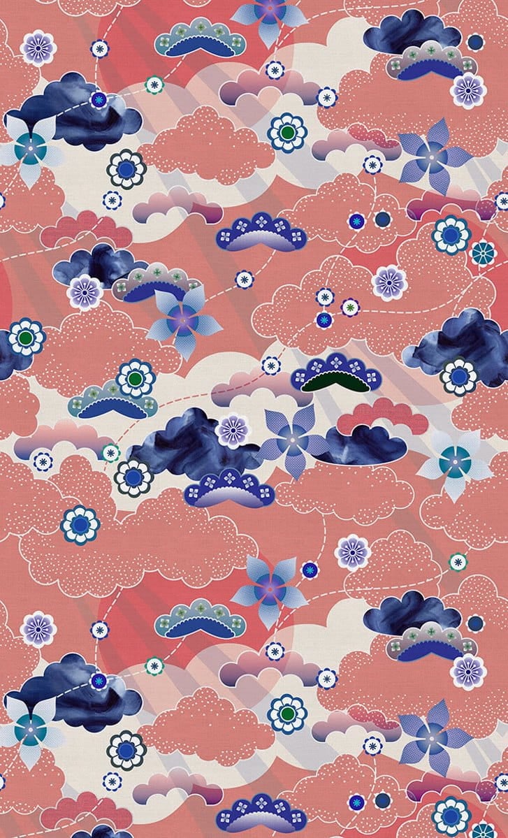 Tapeta orientalna London Art 10MW_5 Kyoto Wanderlust