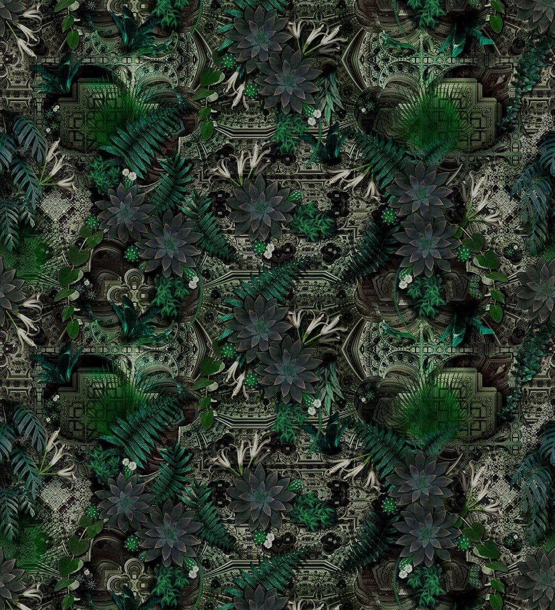 Tapeta z roślinnym wzorem London Art11MW Machupicchu Wanderlust